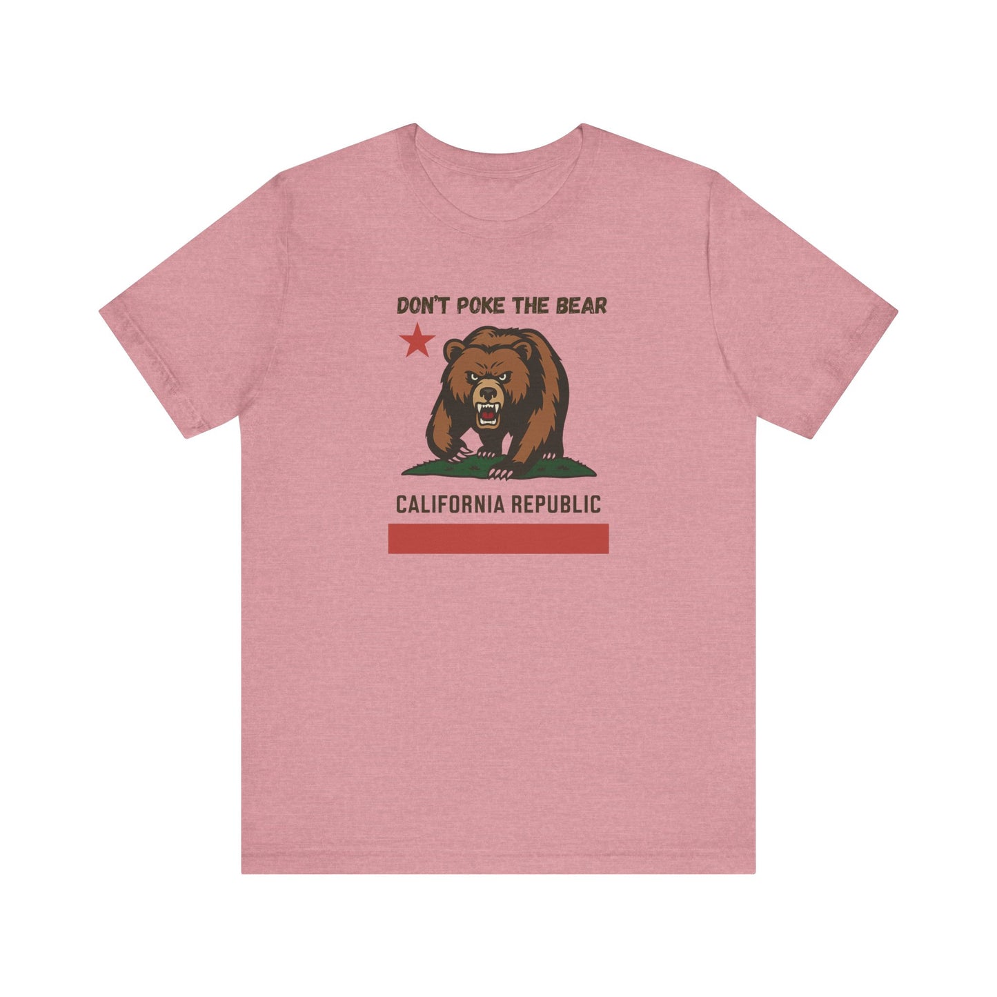 YES on Prop 50 Shirt - Don't Poke the Bear California Activist Tee