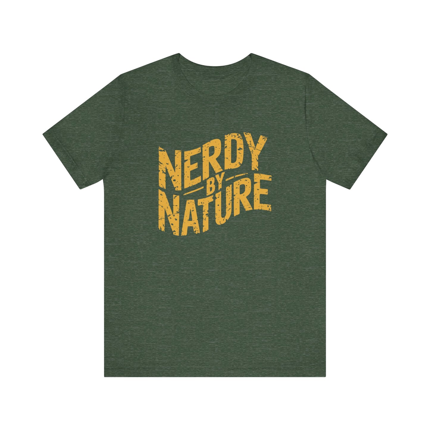 Nerdy By Nature T-Shirt - Funny Geek Humor Graphic Tee