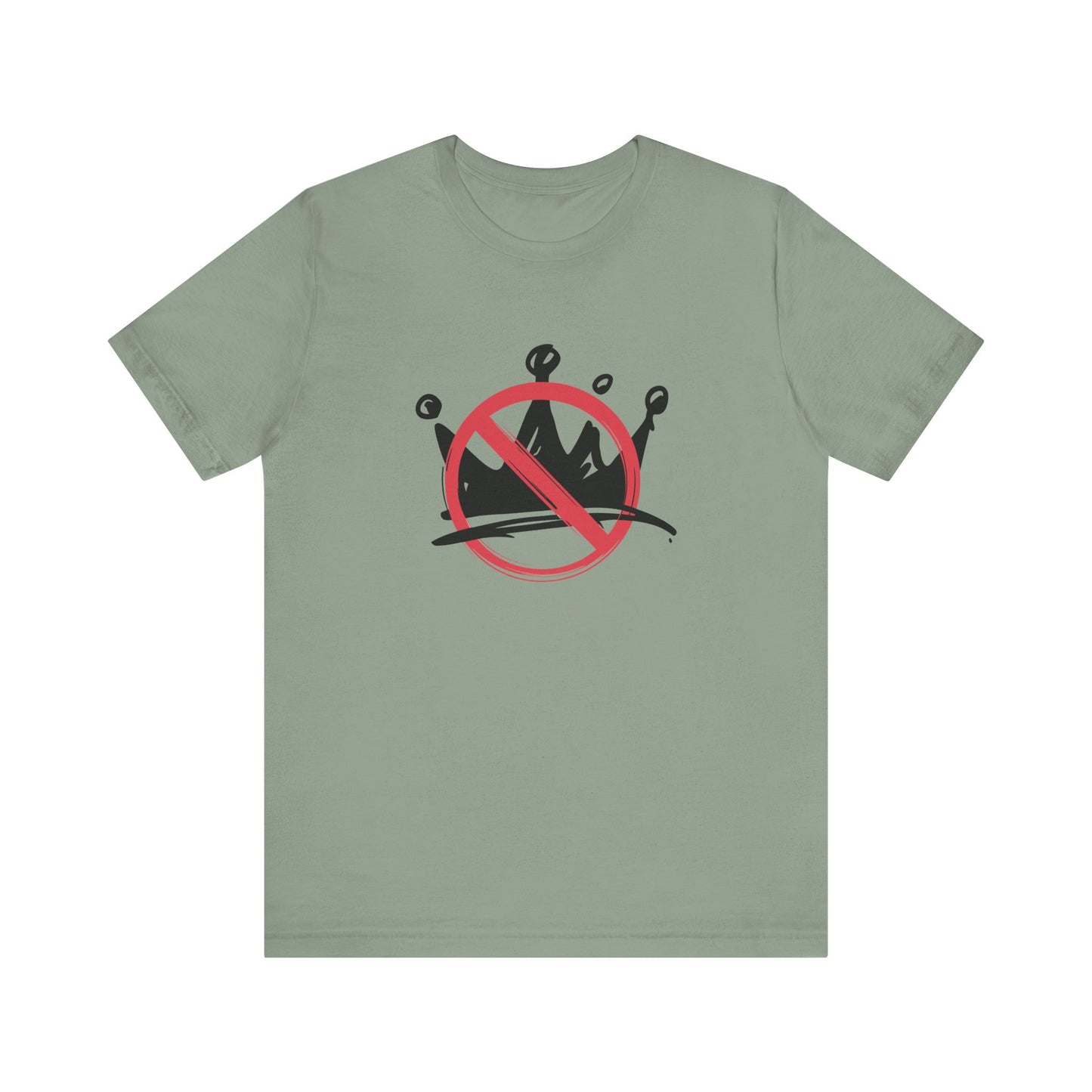 No Kings Shirt - Anti Authoritarian Protest Graphic Tee - Goateez Style