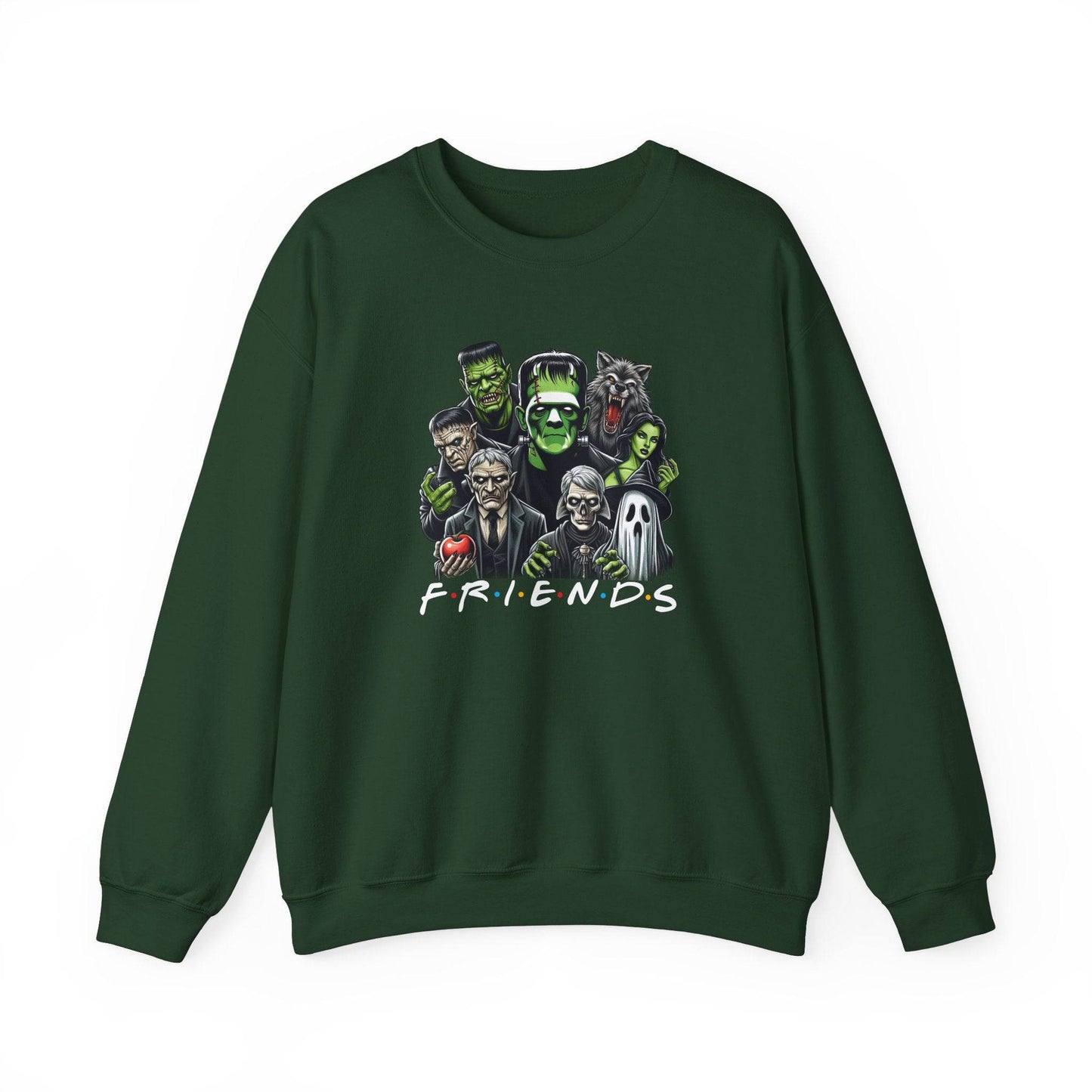 Monster Halloween Sweatshirt - Friends TV Show Inspired Design - Goateez Style
