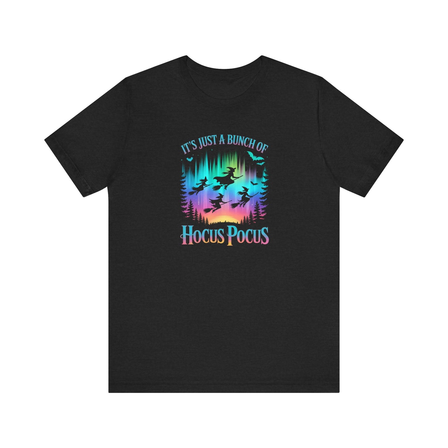 Hocus Pocus T-Shirt - Neon Witch Halloween Graphic Tee
