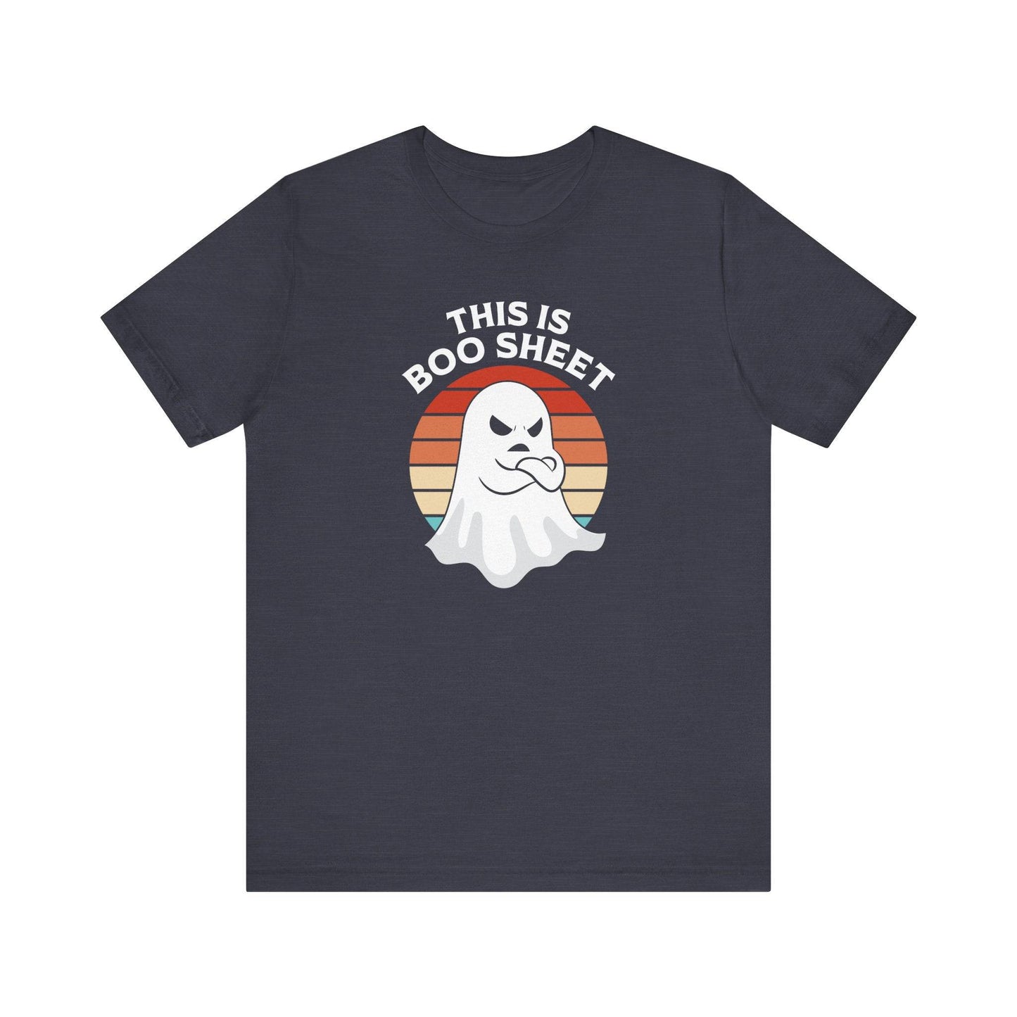 This is Boo Sheet Humorous Halloween Graphic T-Shirt - Goateez Style