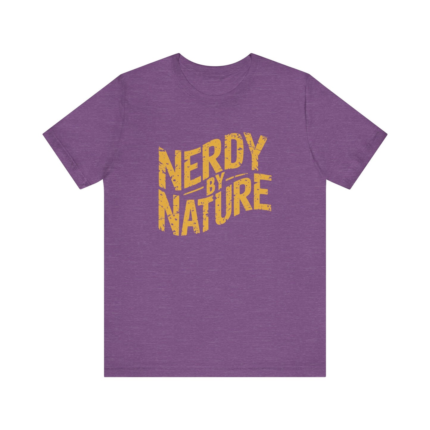 Nerdy By Nature T-Shirt - Funny Geek Humor Graphic Tee