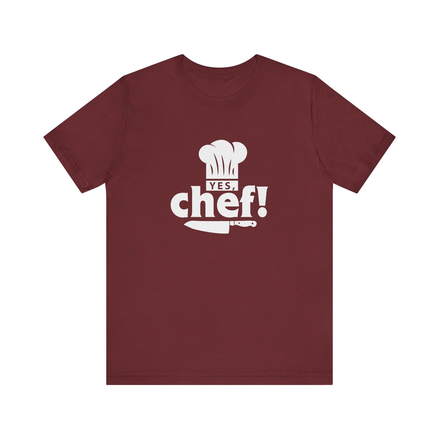 Yes Chef T-Shirt Funny Cooking The Bear Inspired Tee - Goateez Style