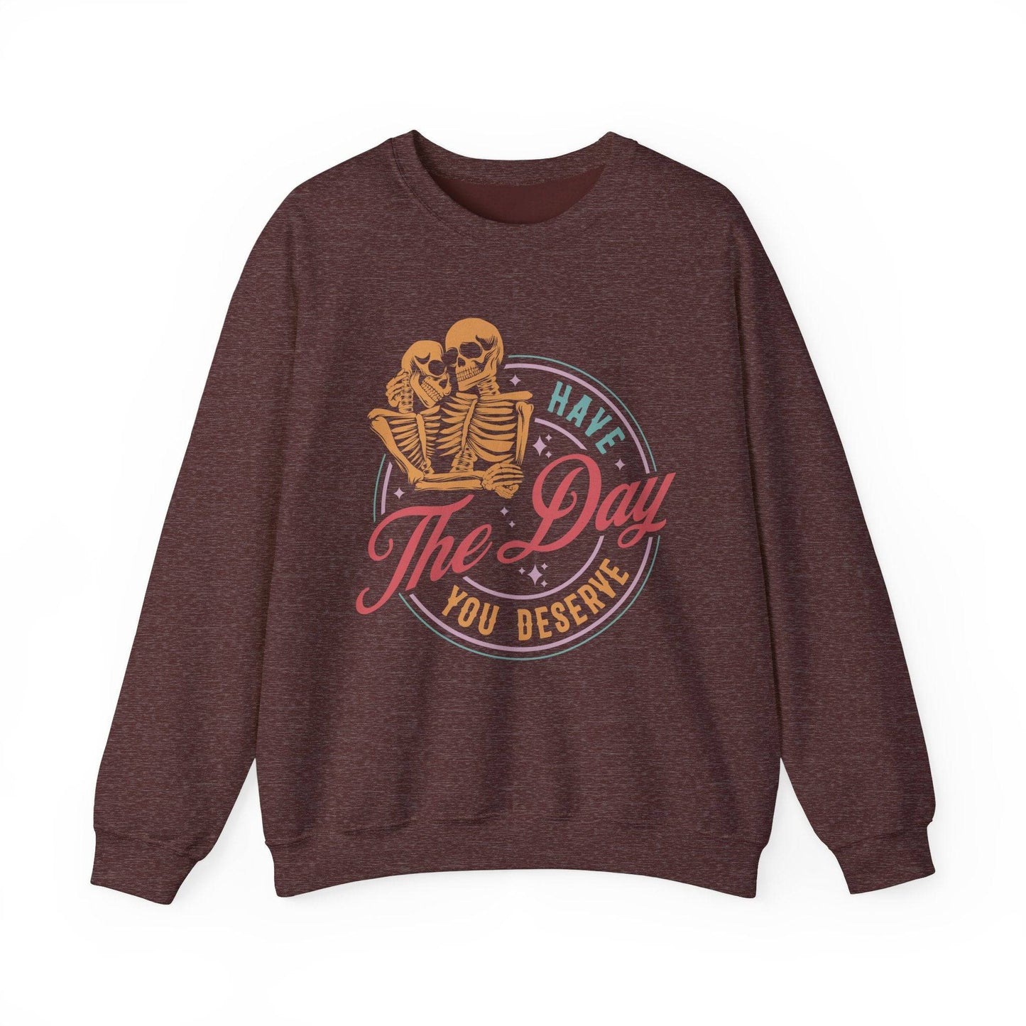 Stay Spooky Sweatshirt - Fun Halloween Smiley Design - Goateez Style