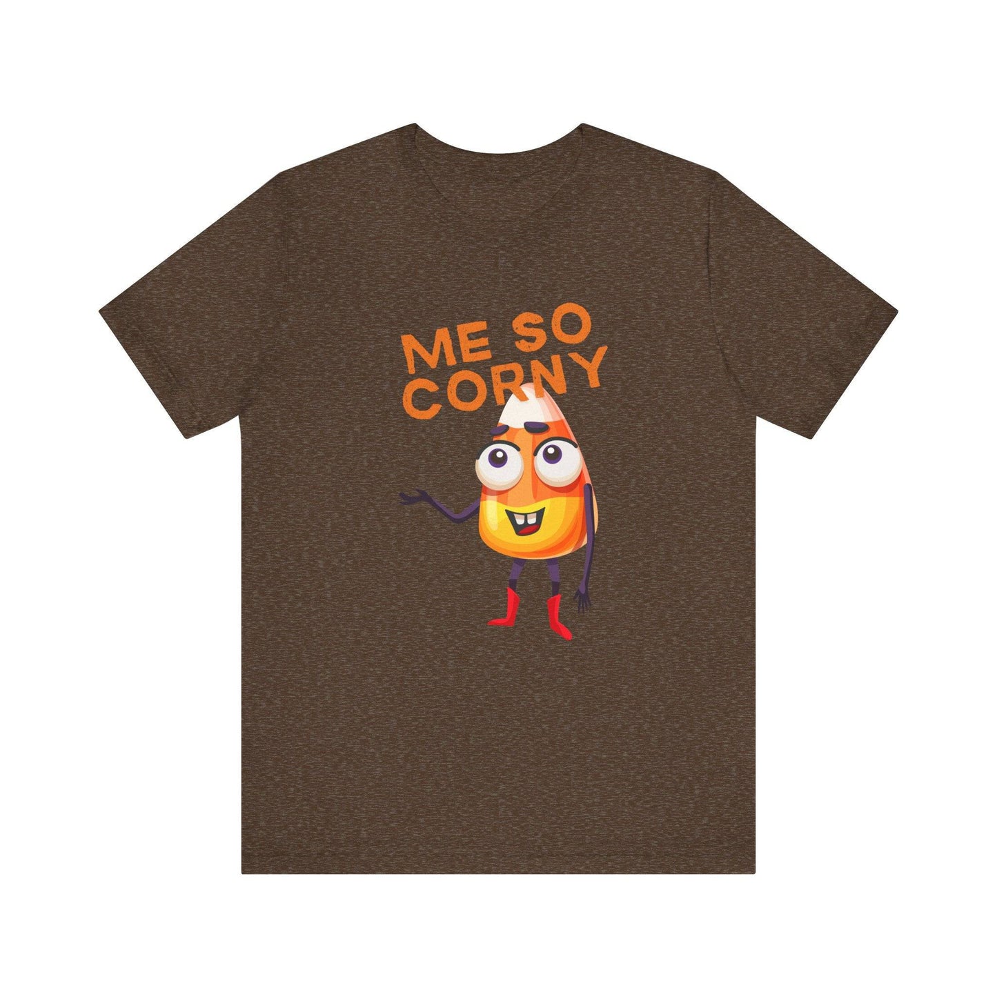 Me So Corny Funny Adult Humor T-Shirt - Sexy Candy Corn Innuendo Tee - Goateez Style