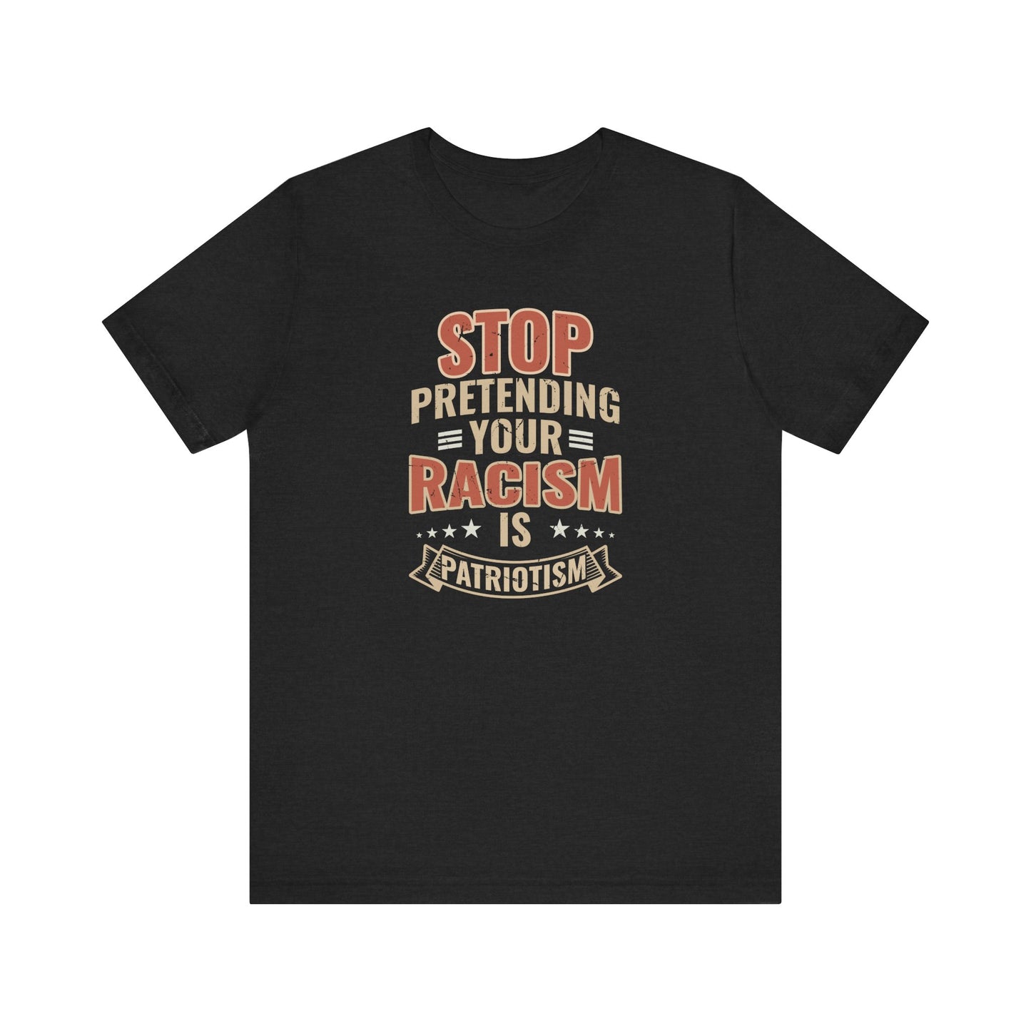 Stop Racism Shirt | Anti Racist Political Protest Tee - Goateez Style