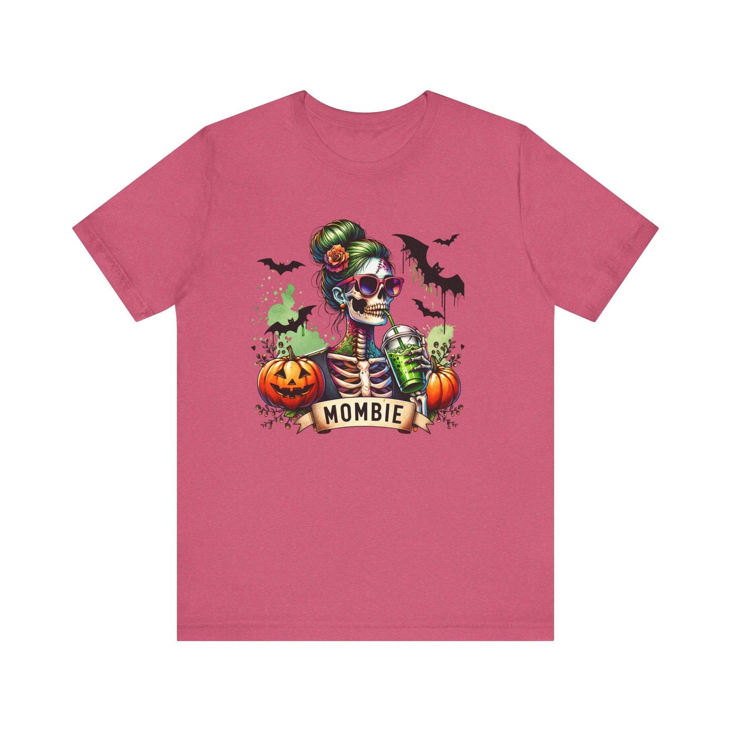 Mombie Halloween T-Shirt - Funny Skeleton Mom Design - Goateez Style