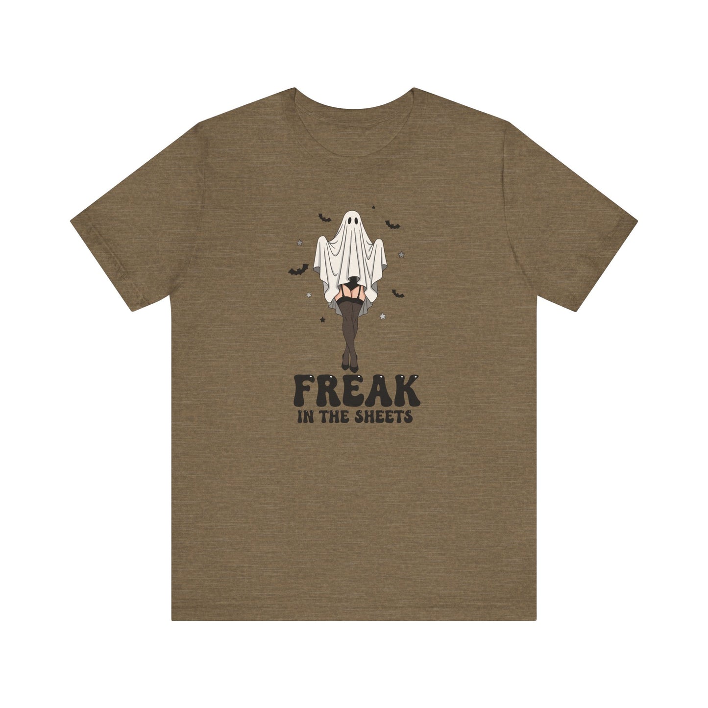 Freak in the Sheets Shirt - Funny Sexy Ghost Halloween Tee