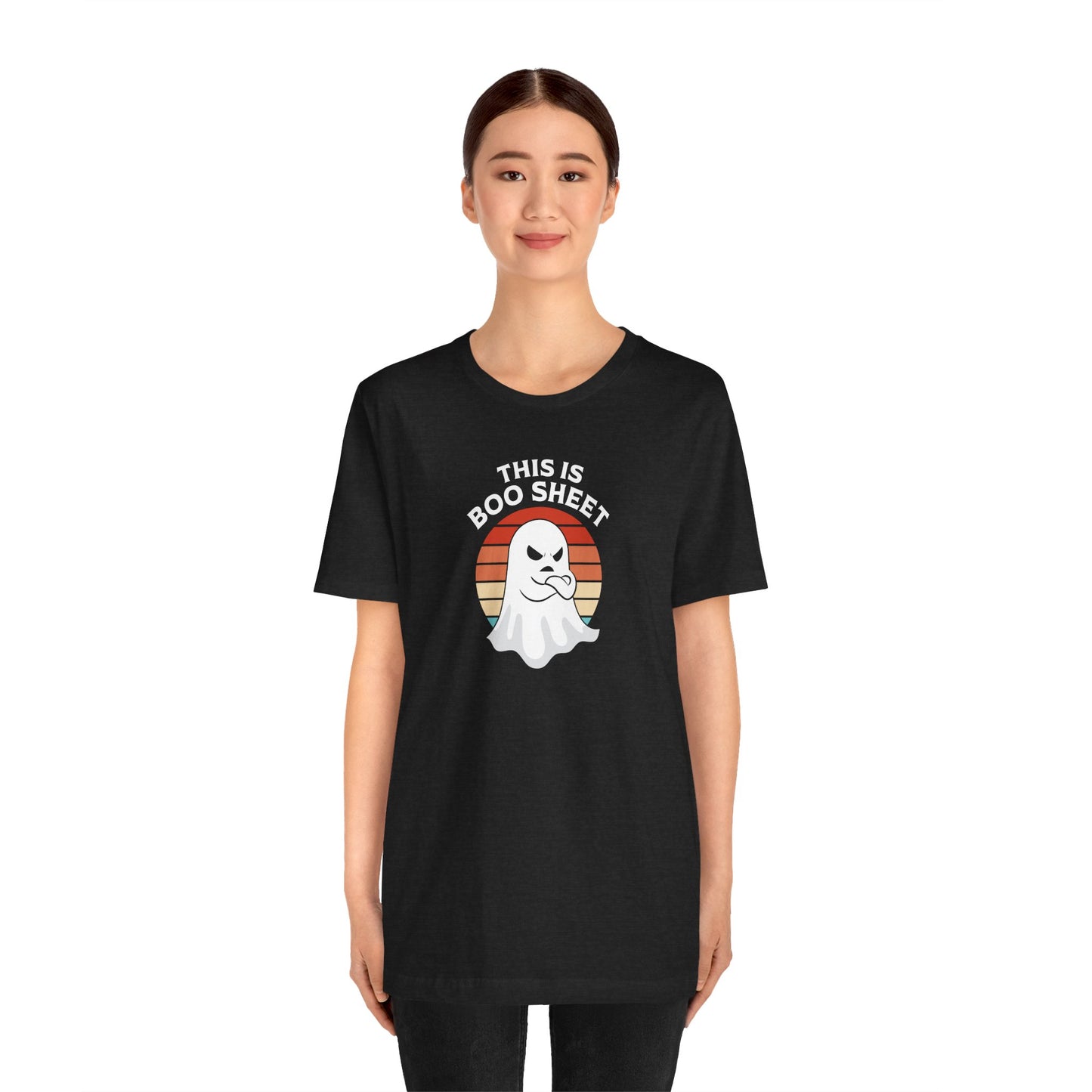 This Is Boo Sheet Shirt, Funny Retro Halloween Ghost Tee