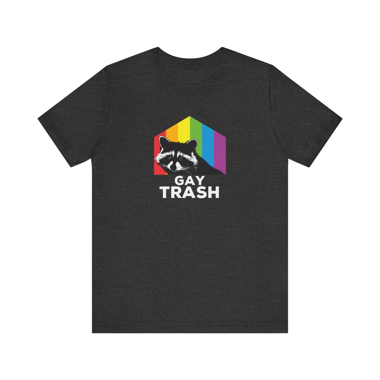 Gay Trash Raccoon Pride Shirt - Funny LGBTQ Trash Panda Tee