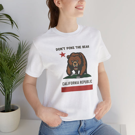 Don't Poke the Bear California Pride Tee - Goateez Style