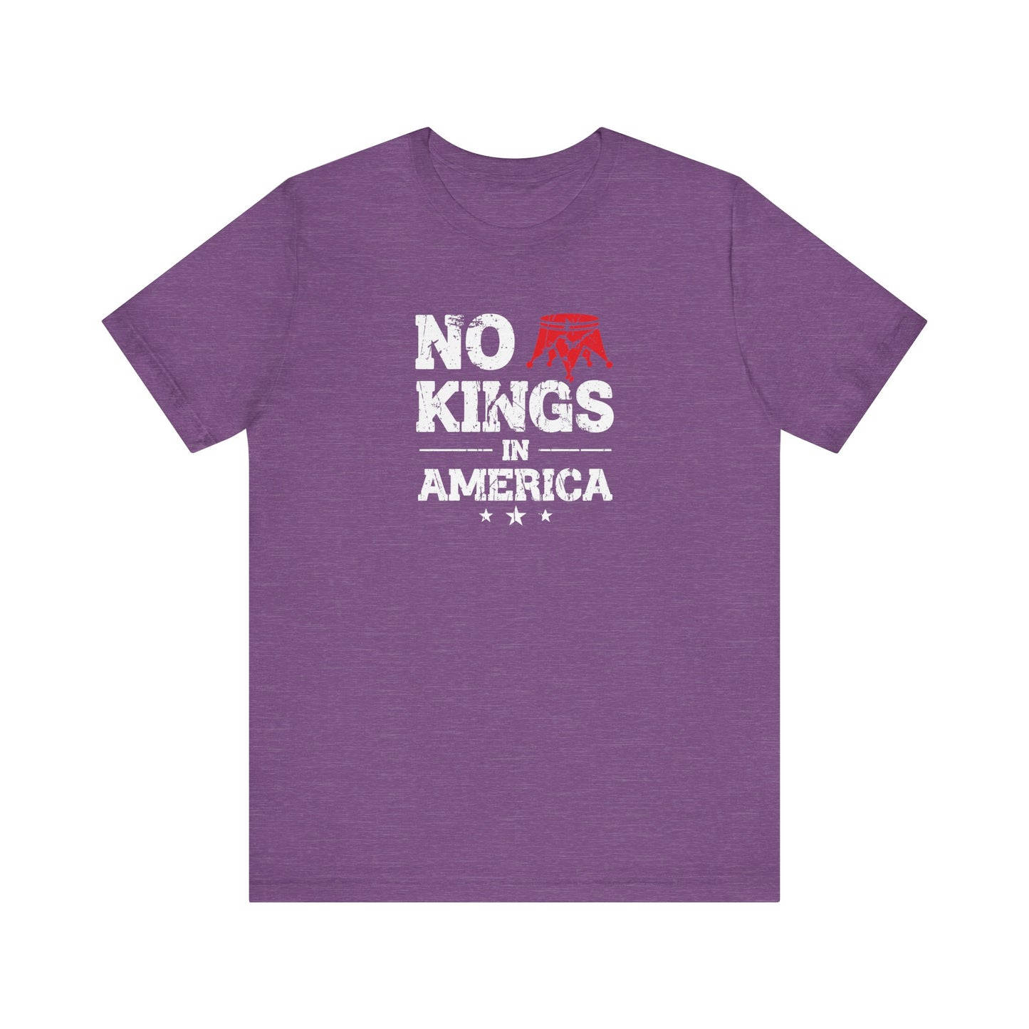 No Kings in America Shirt - Protest Patriotic Tee