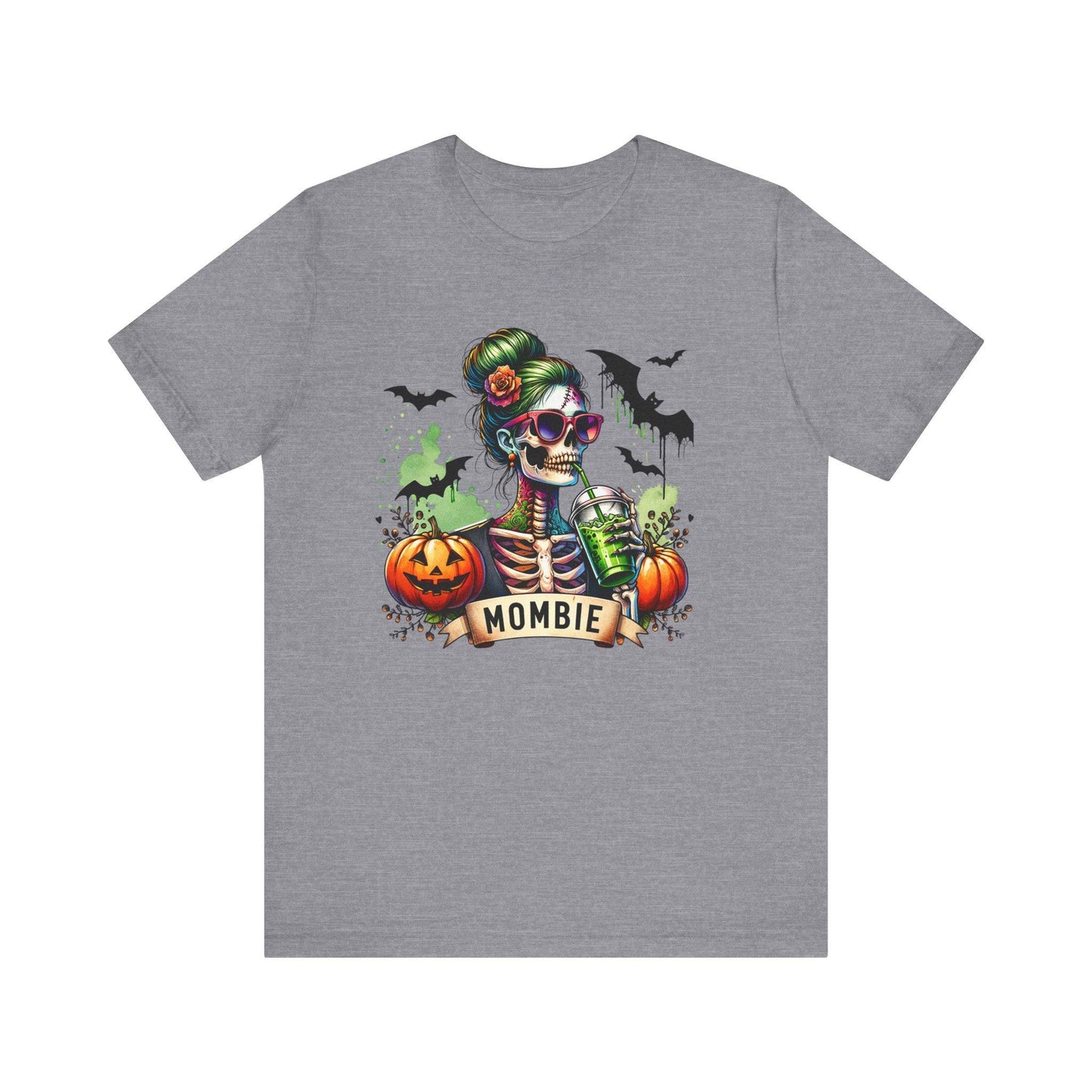 Mombie Halloween T-Shirt - Funny Skeleton Mom Design - Goateez Style