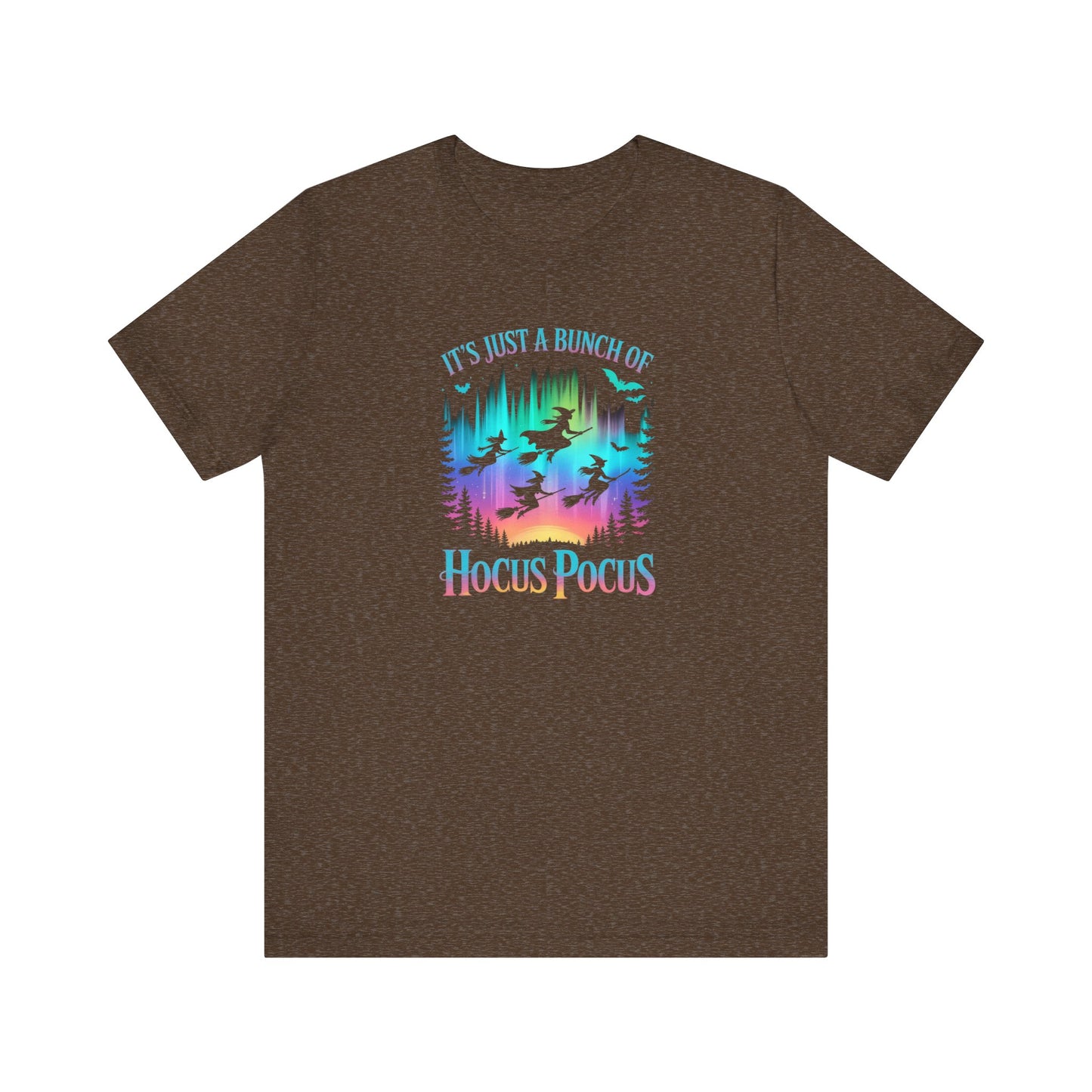 Hocus Pocus T-Shirt - Neon Witch Halloween Graphic Tee