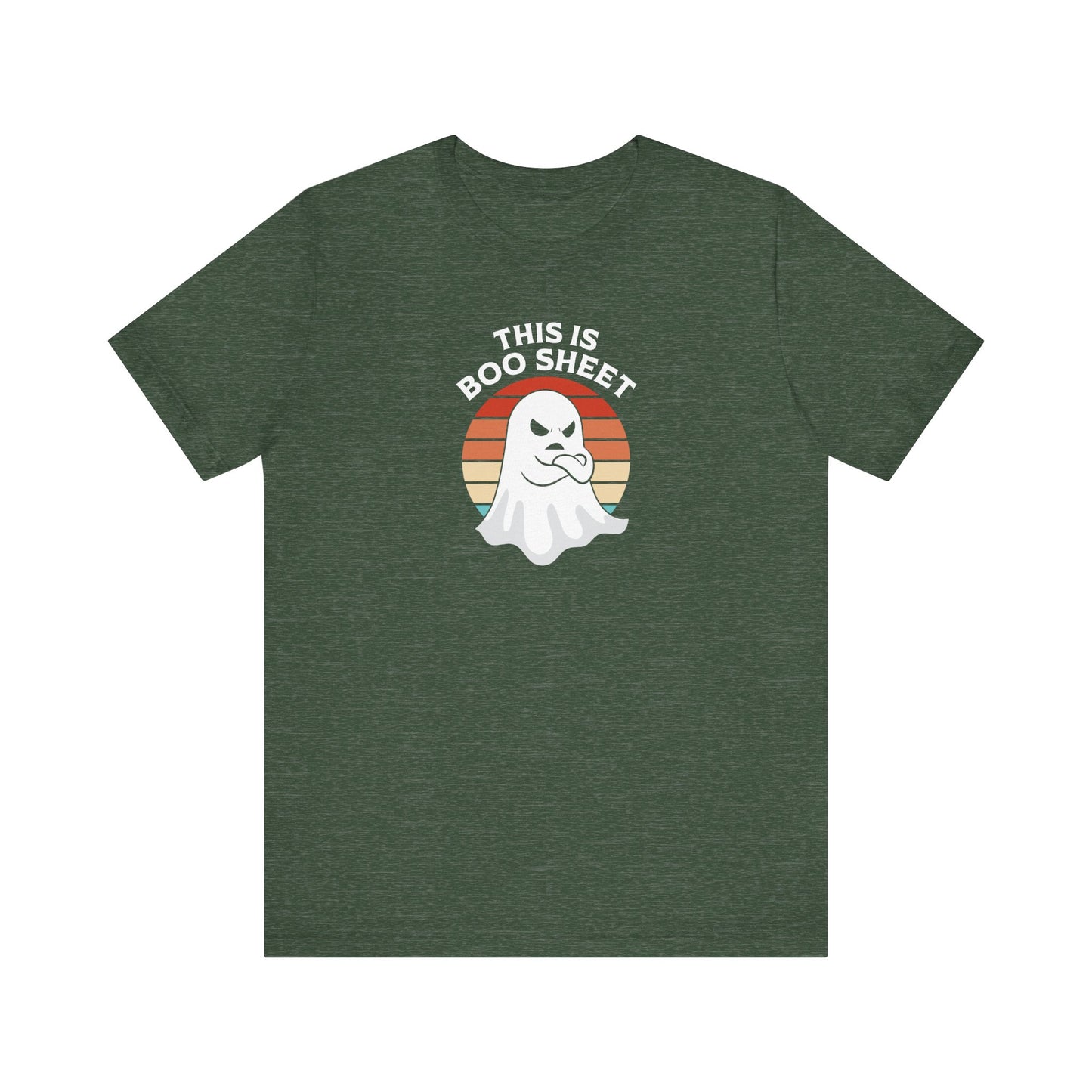 This Is Boo Sheet Shirt, Funny Retro Halloween Ghost Tee