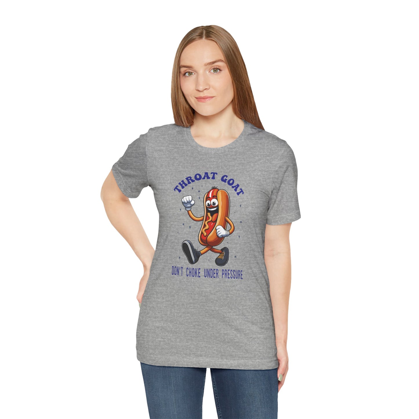 Throat Goat T-Shirt - Funny Sexual Innuendo Humor Tee