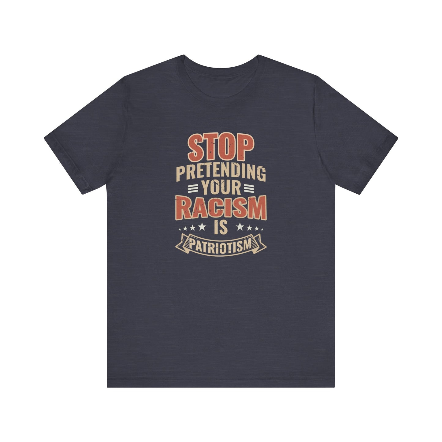 Stop Racism Shirt | Anti Racist Political Protest Tee - Goateez Style