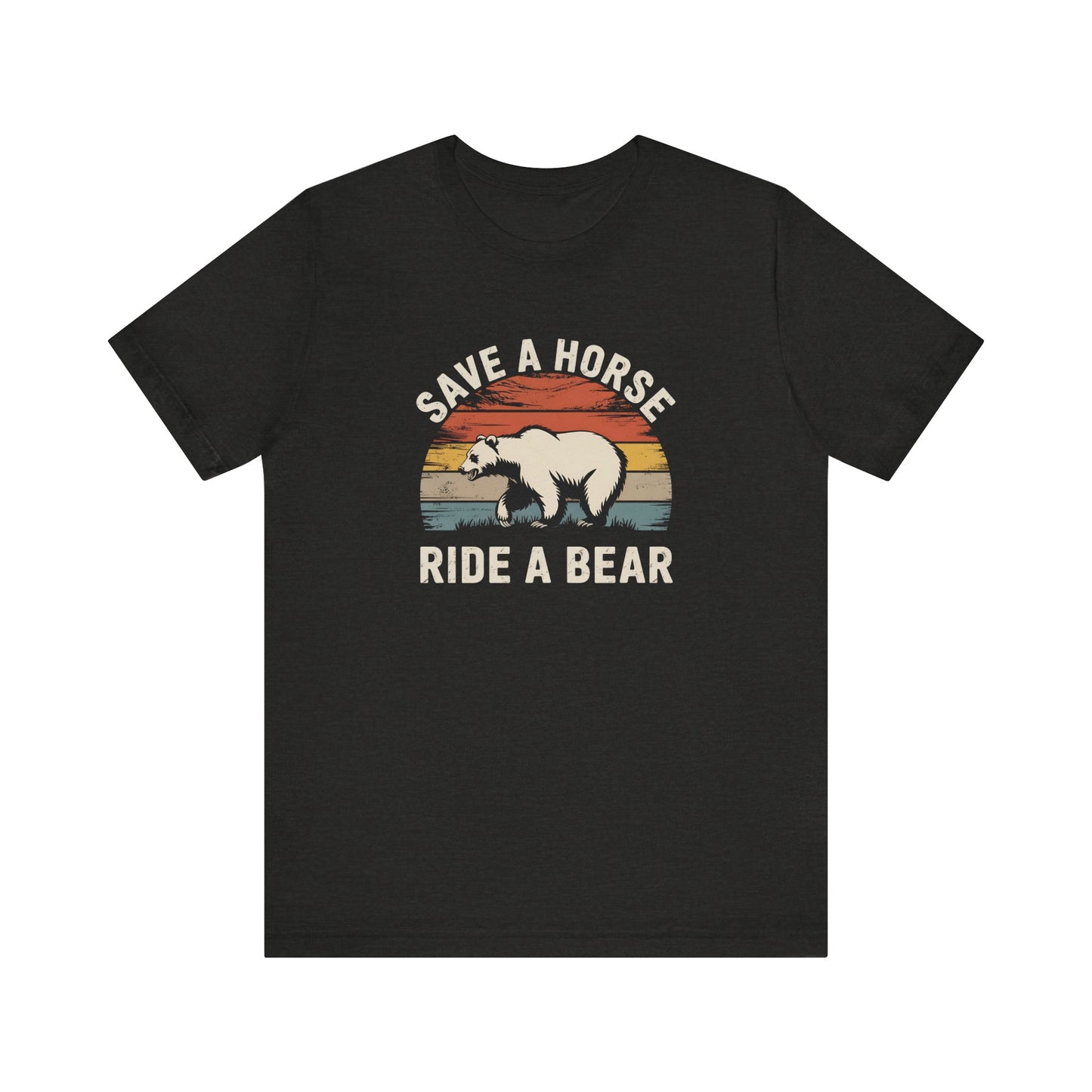 Save a Horse Ride a Bear Shirt - Funny LGBTQ Bear Pride Tee - Goateez Style