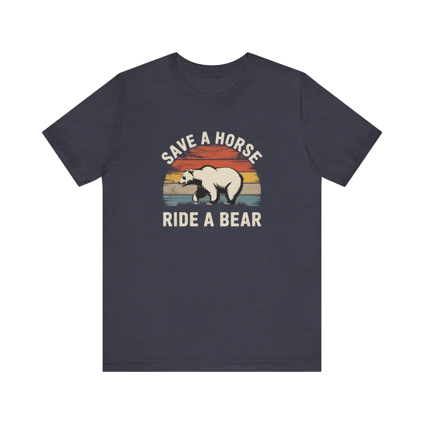 Save a Horse Ride a Bear Shirt - Funny LGBTQ Bear Pride Tee - Goateez Style