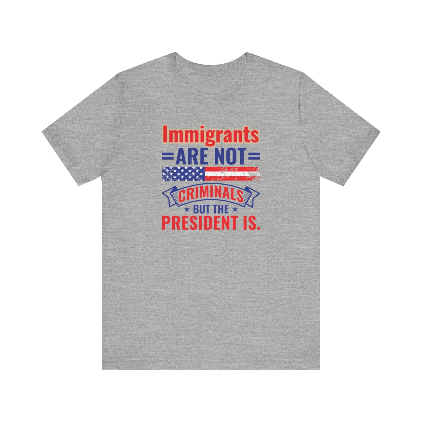 Immigrants Not Criminals Shirt | Bold Protest Activist Tee - Goateez Style