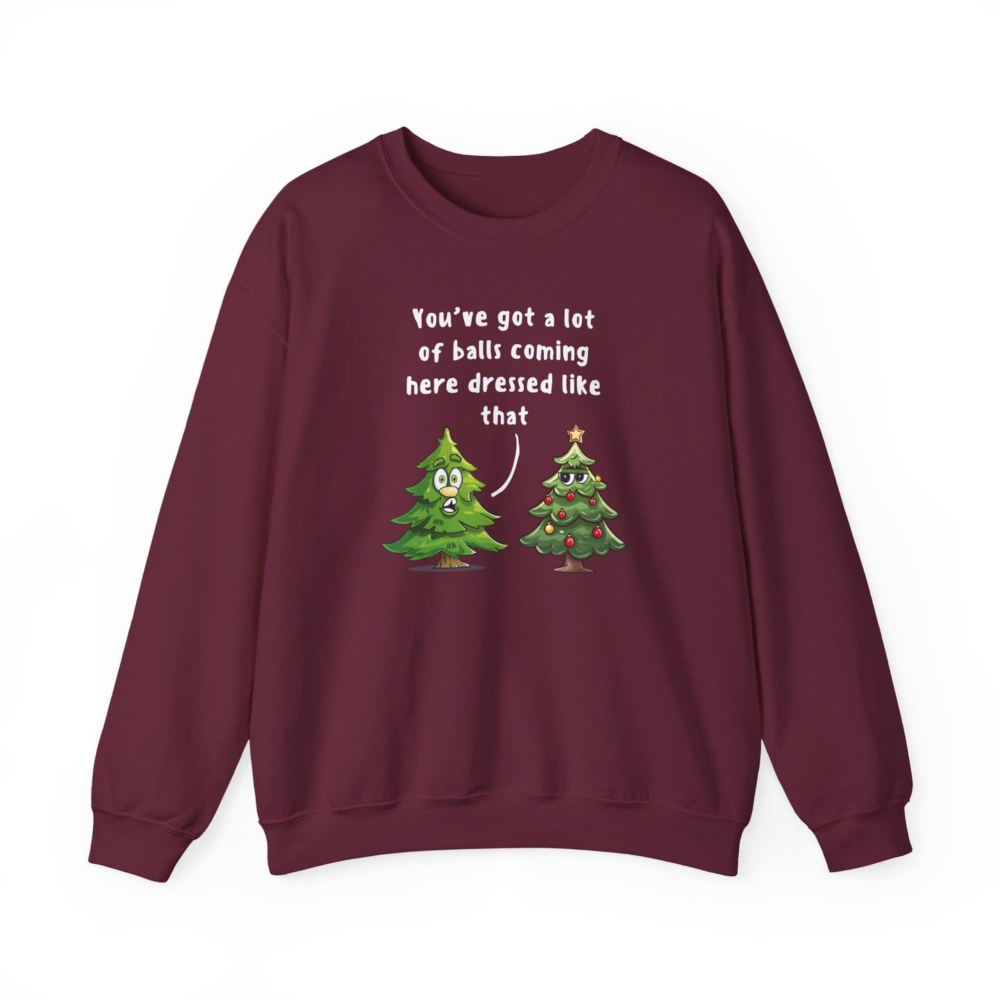 Funny Christmas Sweatshirt | Sarcastic Holiday Sweater - Goateez Style