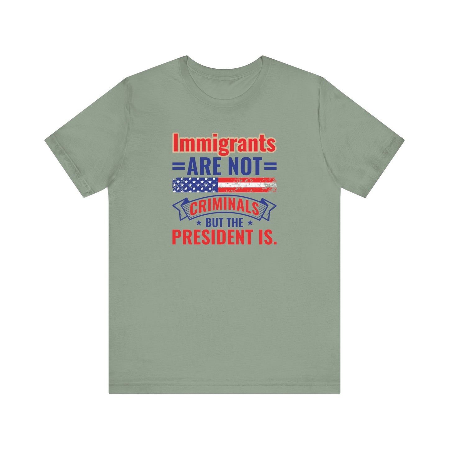 Immigrants Not Criminals Shirt | Bold Protest Activist Tee - Goateez Style