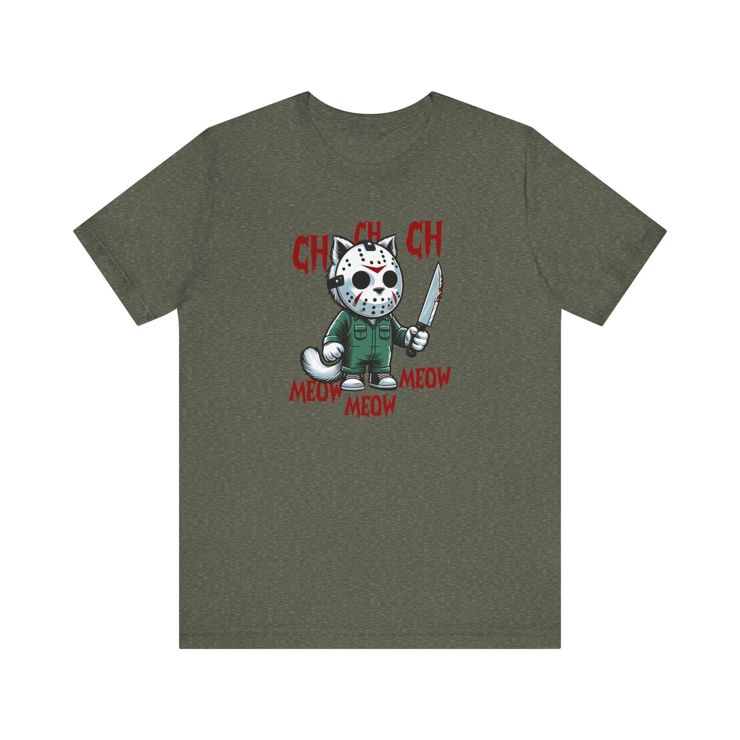 Friday the 13th Cat Parody Halloween T-Shirt - Goateez Style