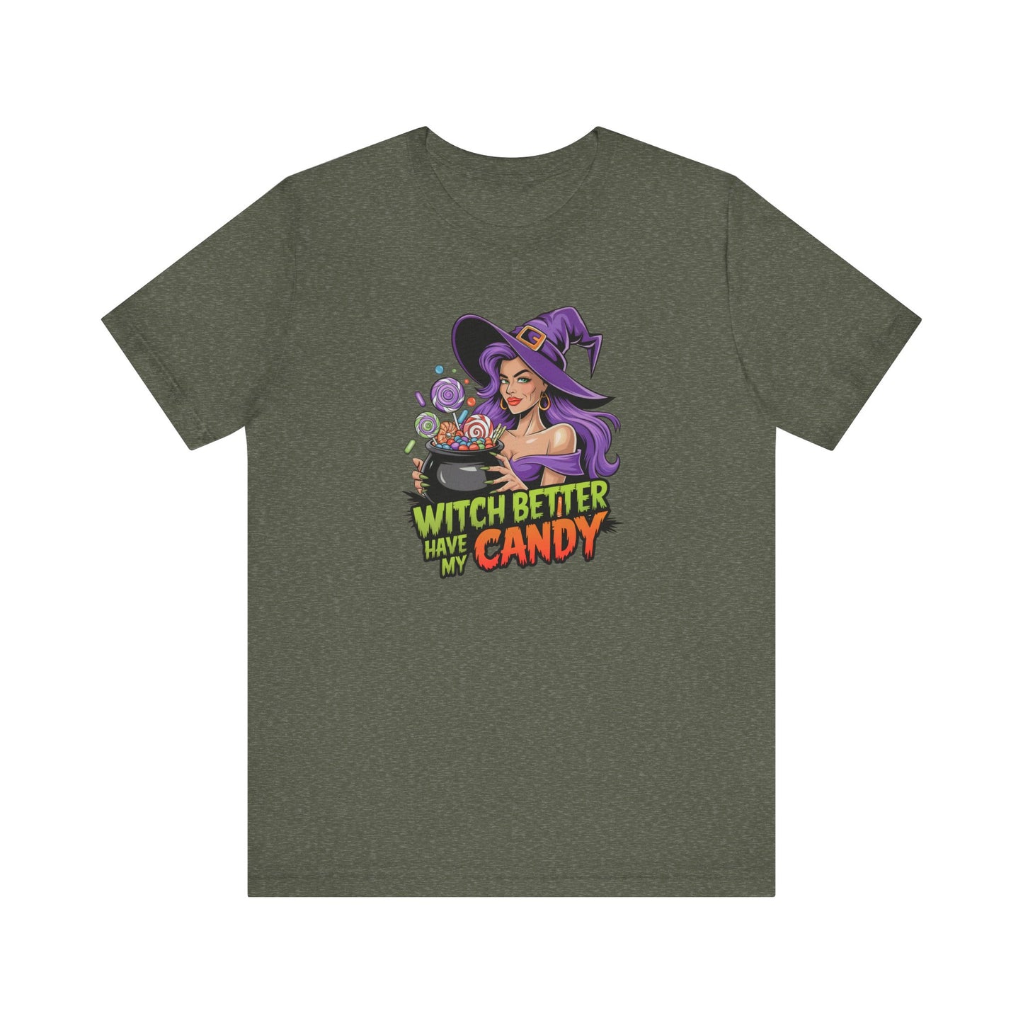 Witch Better Have My Candy T-Shirt - Funny Sexy Halloween Innuendo Tee - Goateez Style