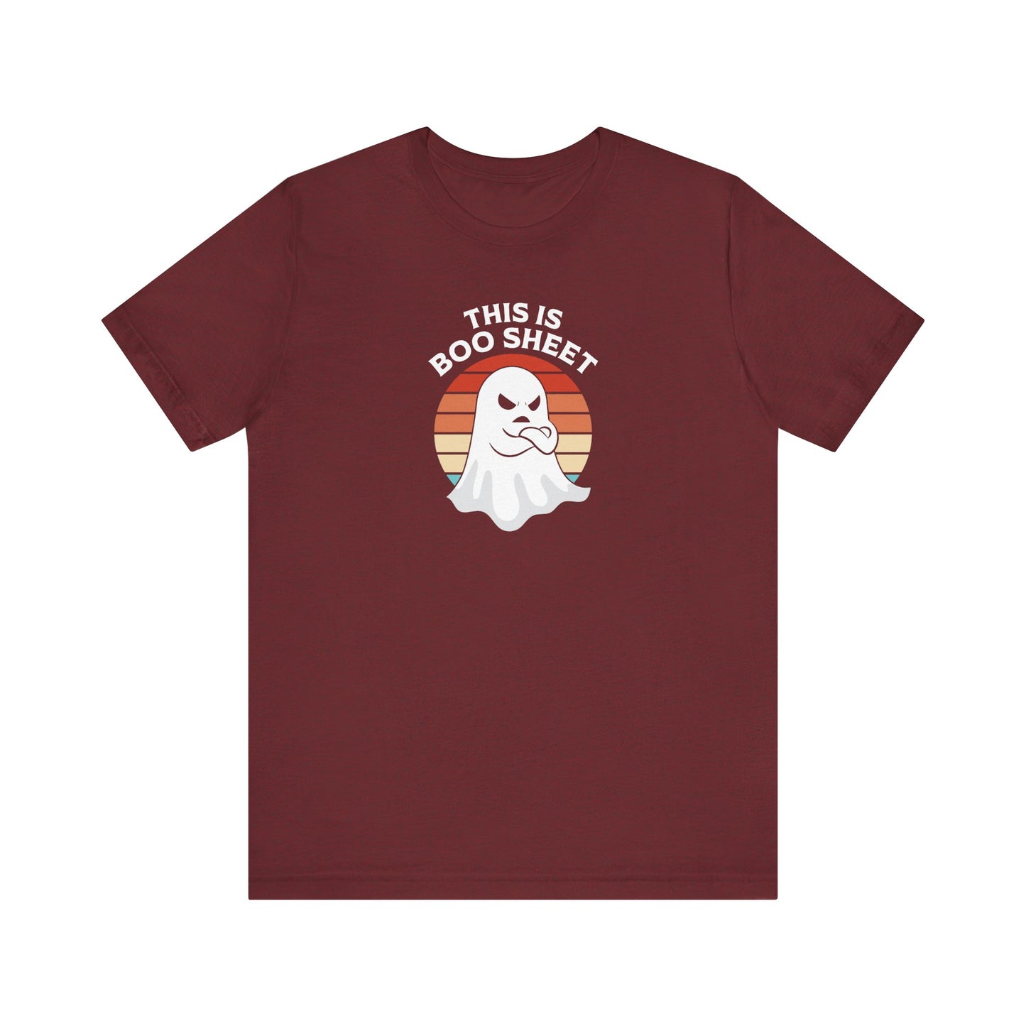 This Is Boo Sheet Shirt, Funny Retro Halloween Ghost Tee