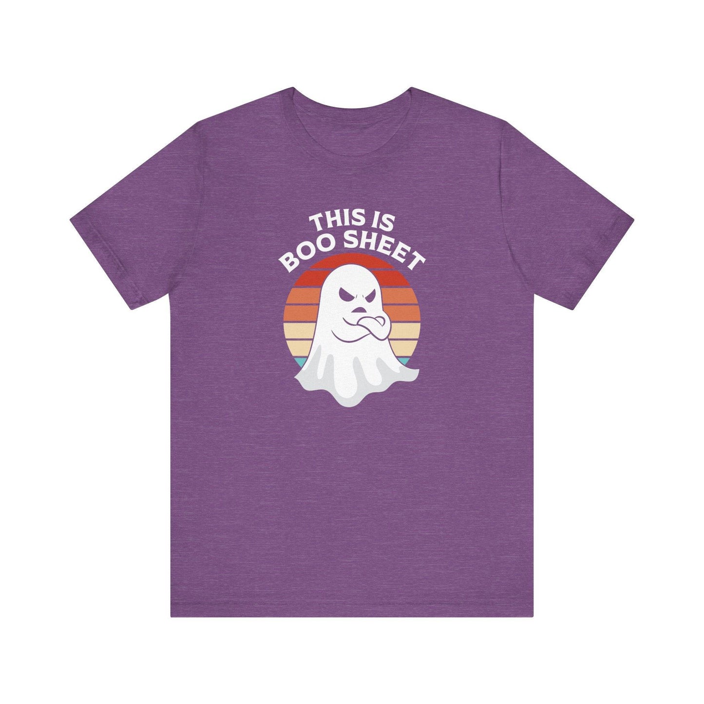 This is Boo Sheet Humorous Halloween Graphic T-Shirt - Goateez Style