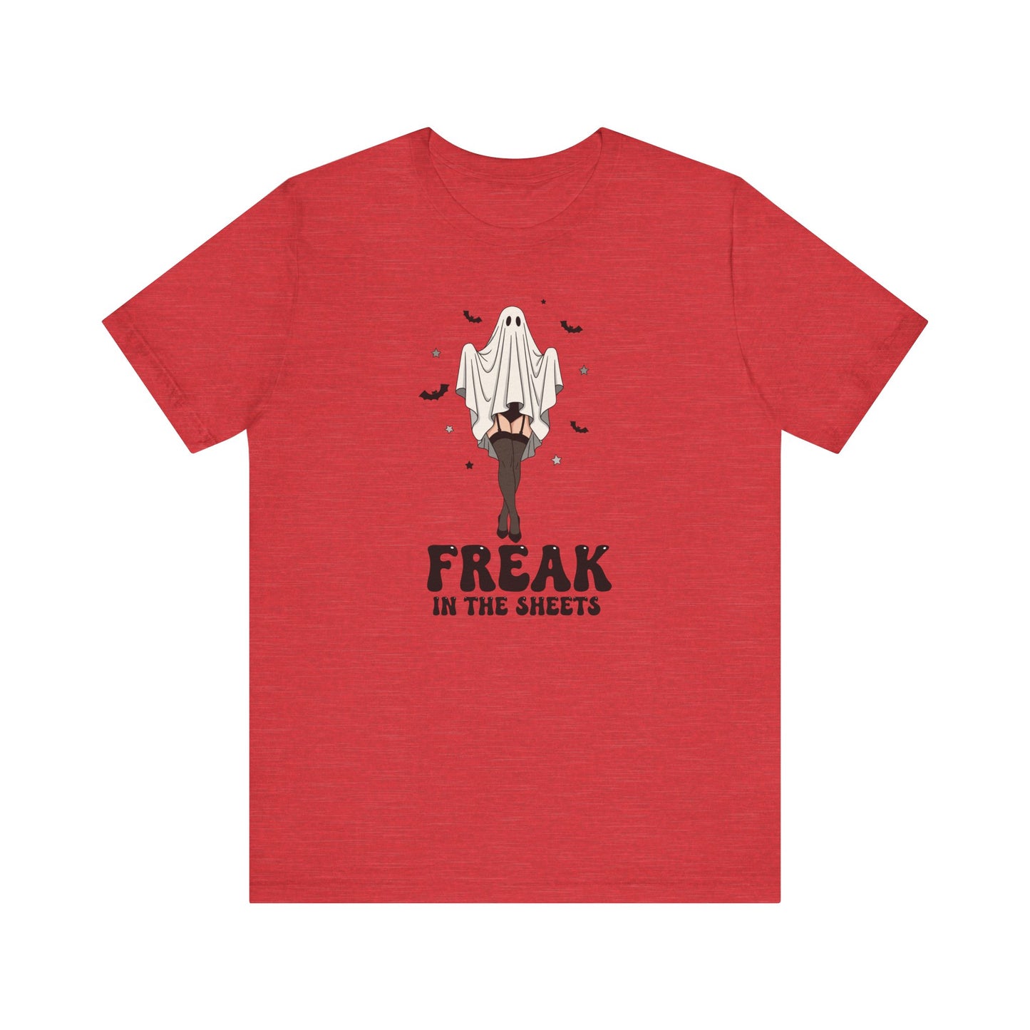 Freak in the Sheets Shirt - Funny Sexy Ghost Halloween Tee