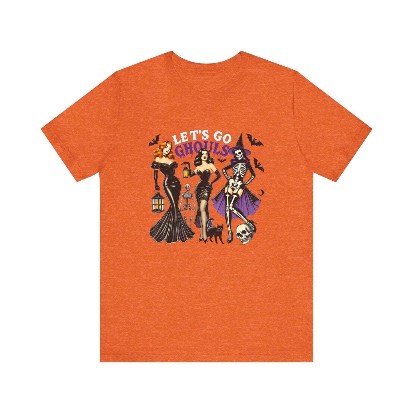 Let's Go Ghouls Halloween T-Shirt - Goateez Style