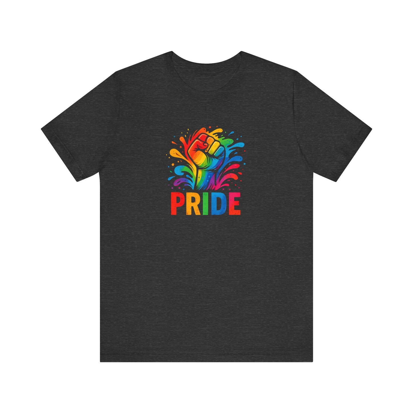 Rainbow Fist Pride T-Shirt - LGBTQ Protest Shirt