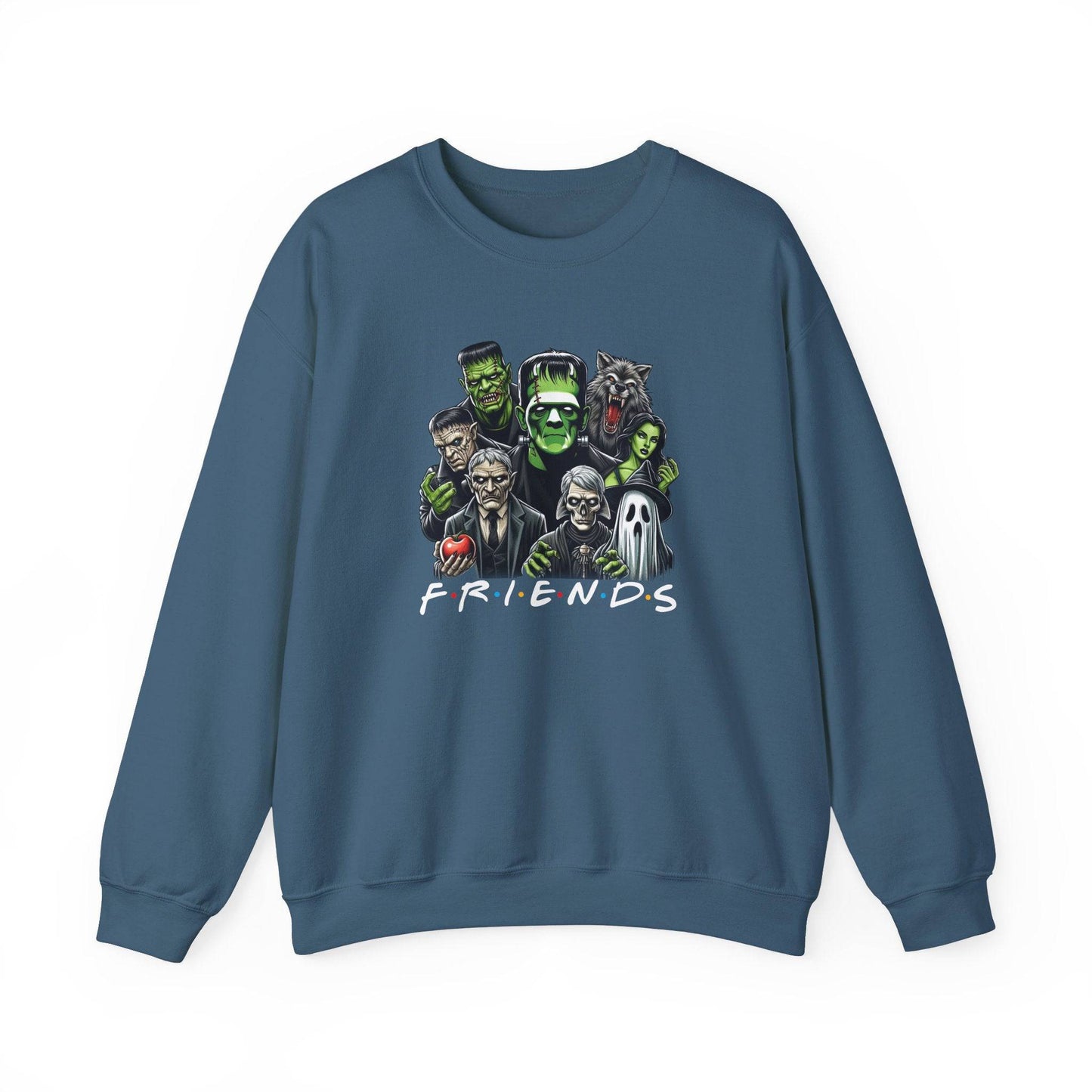 Monster Halloween Sweatshirt - Friends TV Show Inspired Design - Goateez Style