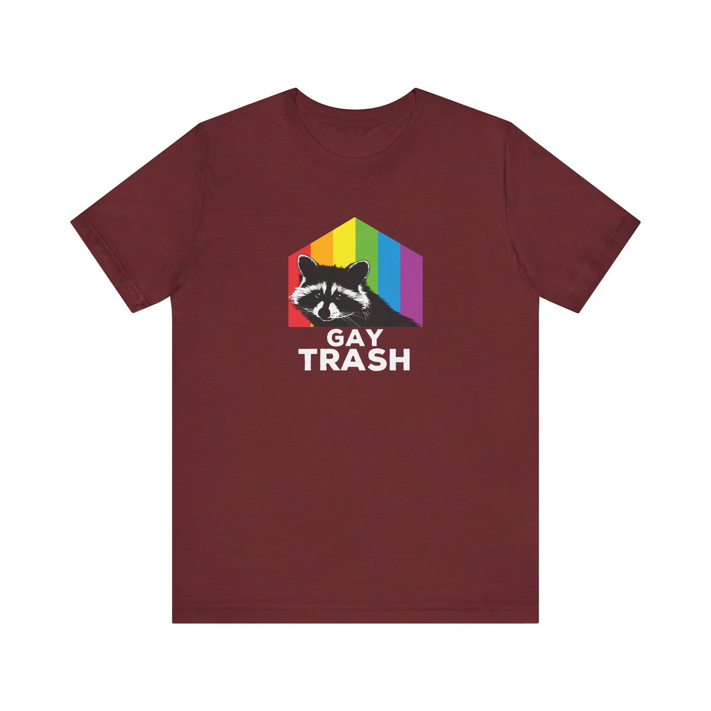 Gay Trash Raccoon Pride Shirt - Funny LGBTQ Trash Panda Tee