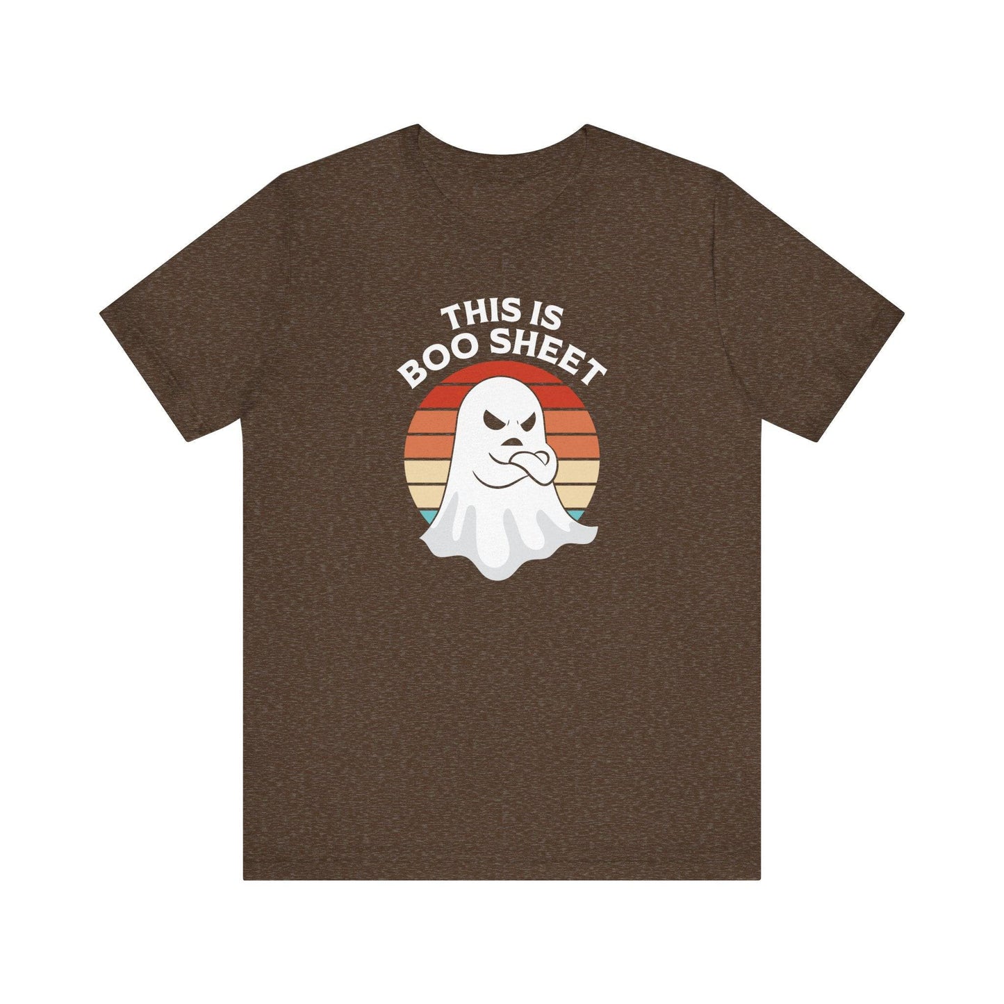 This is Boo Sheet Humorous Halloween Graphic T-Shirt - Goateez Style
