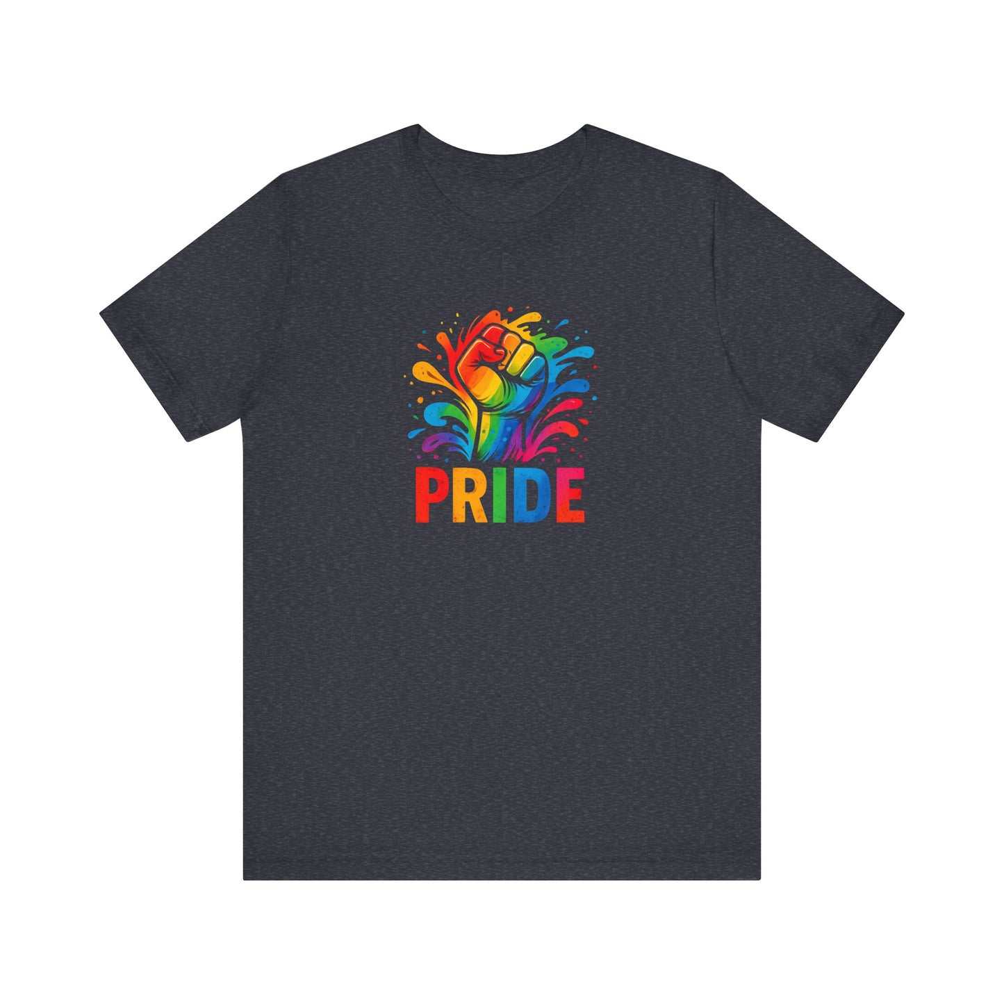 Rainbow Fist Pride T-Shirt - LGBTQ Protest Shirt