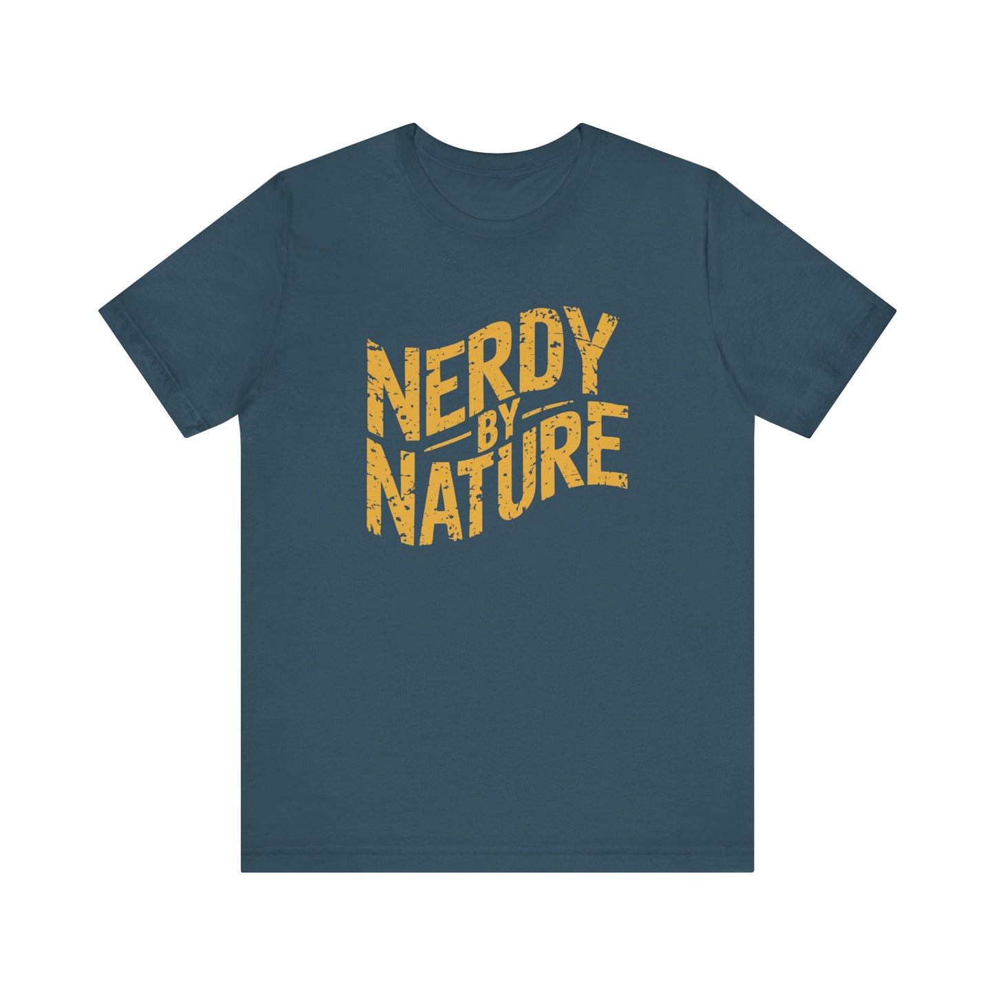 Nerdy By Nature T-Shirt - Funny Geek Humor Graphic Tee