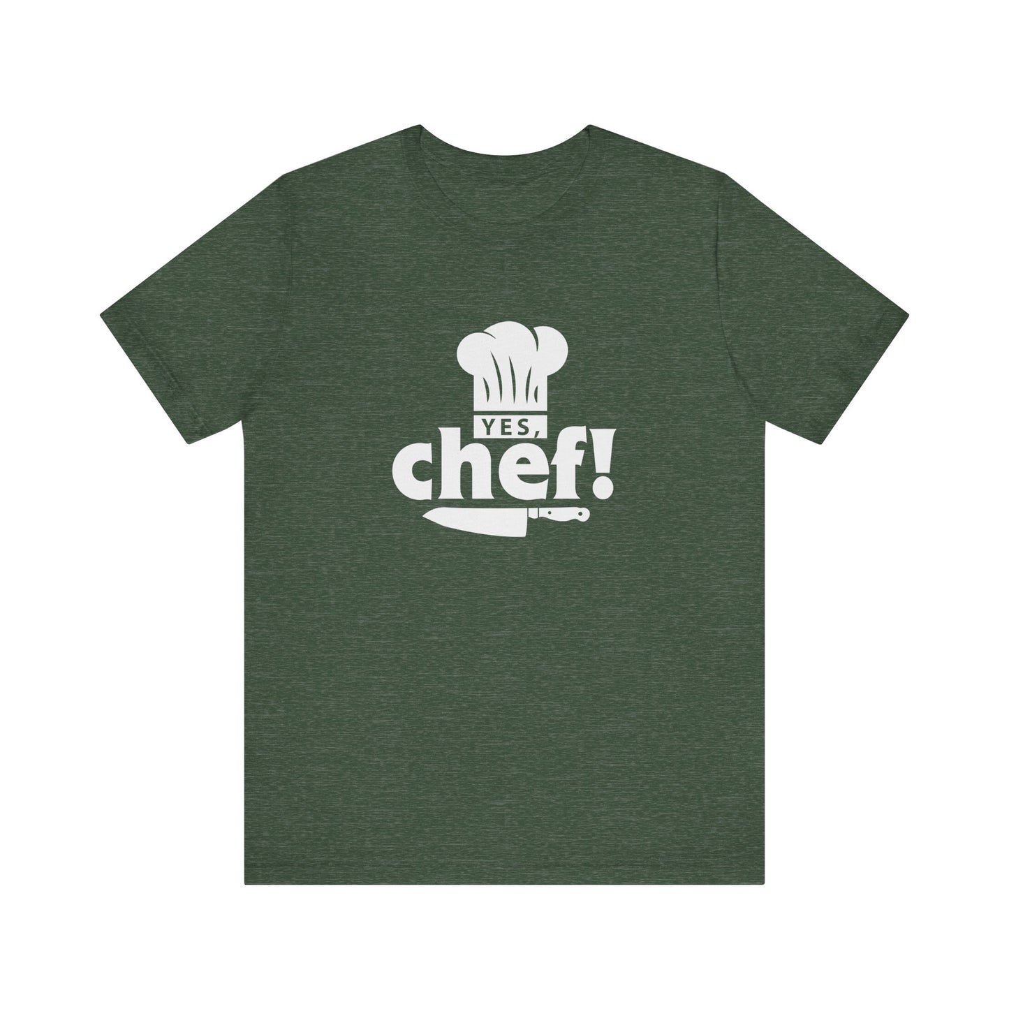 Yes Chef T-Shirt Funny Cooking The Bear Inspired Tee - Goateez Style