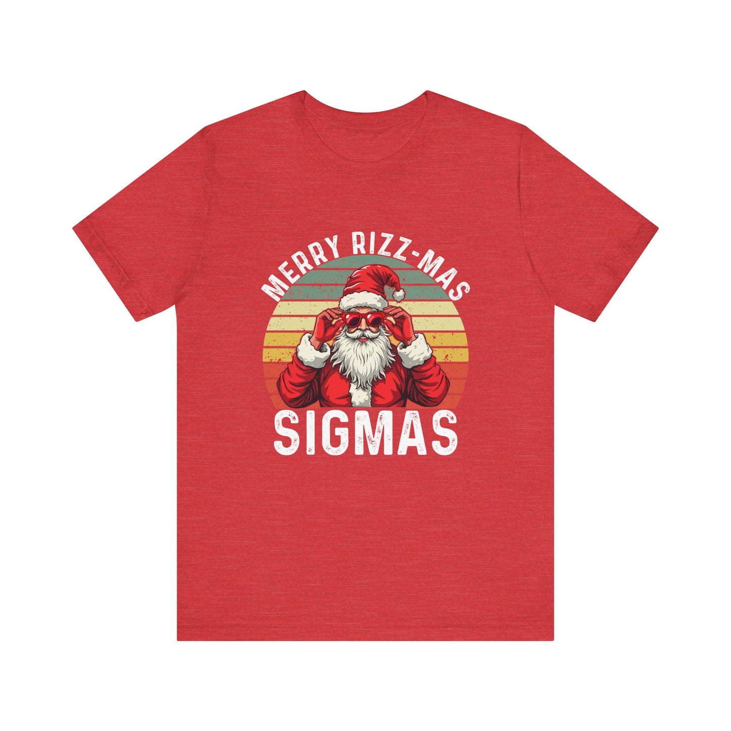 Merry-Rizzmas Sigmas Santa T-Shirt - Christmas Fun! - Goateez Style