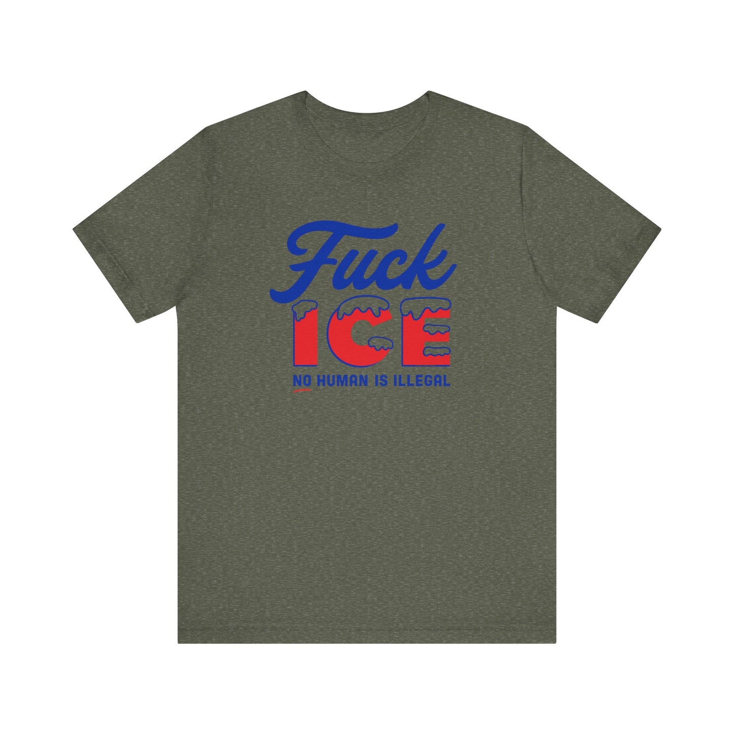 F*ck ICE Protest Shirt - No Human Is Illegal Tee