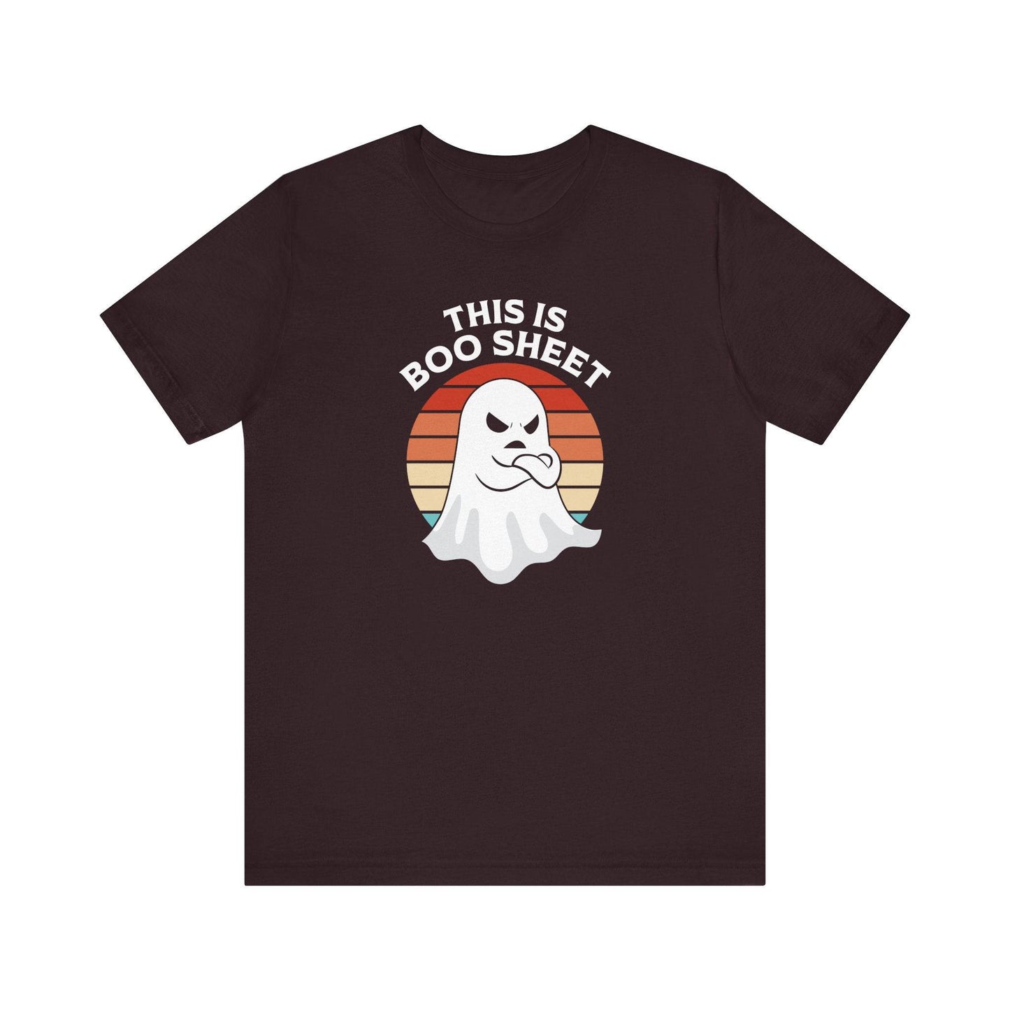 This is Boo Sheet Humorous Halloween Graphic T-Shirt - Goateez Style