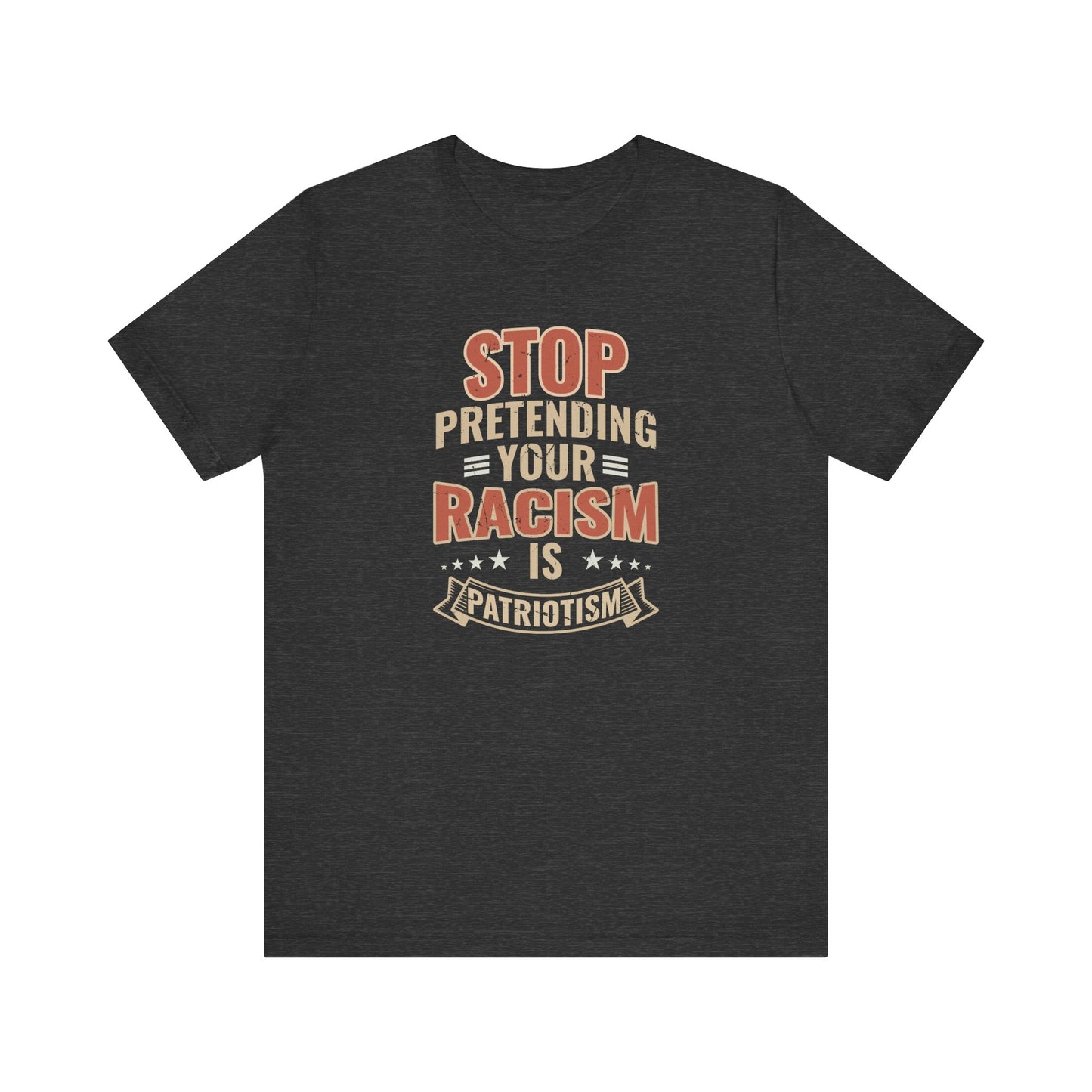 Stop Racism Shirt | Anti Racist Political Protest Tee - Goateez Style