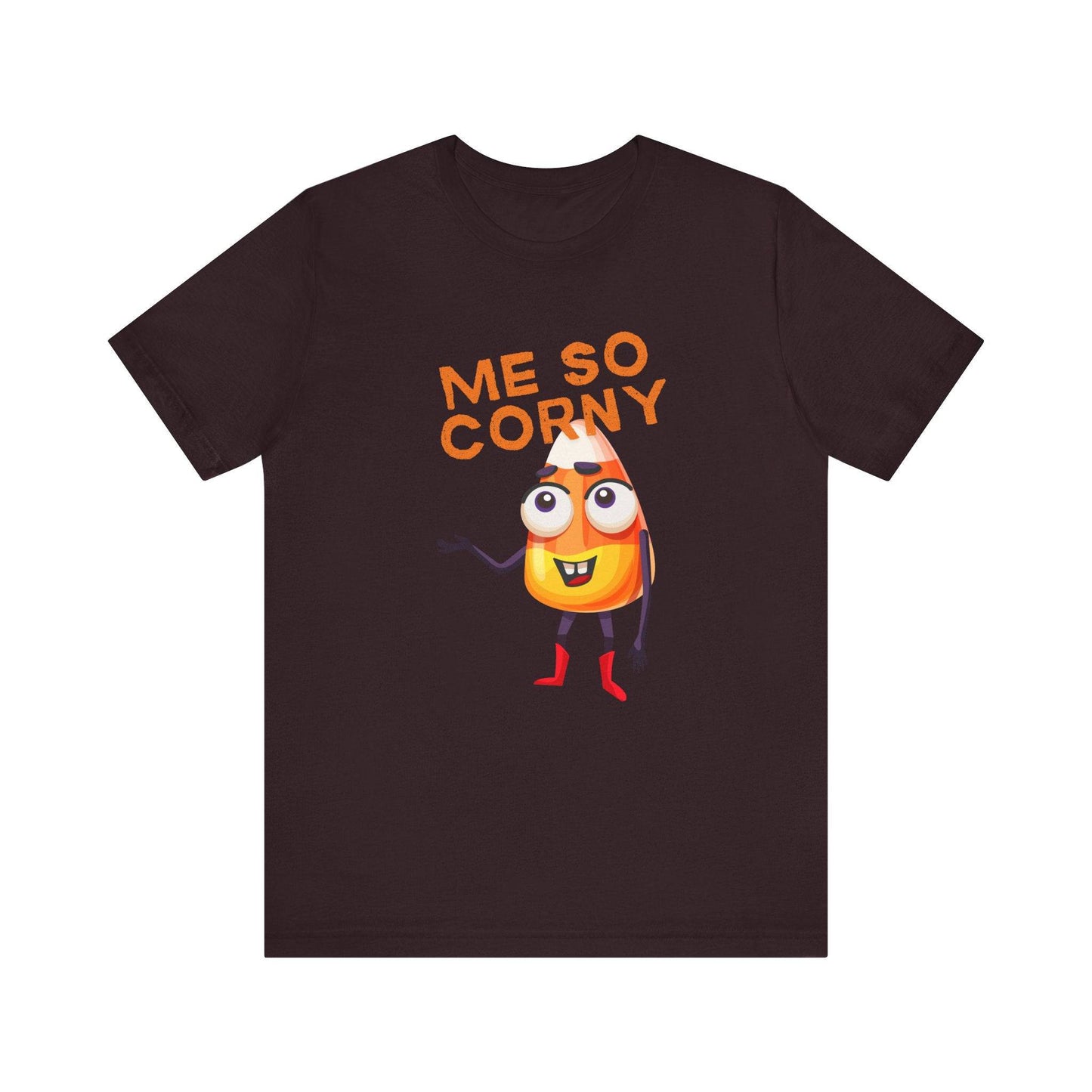 Me So Corny Funny Adult Humor T-Shirt - Sexy Candy Corn Innuendo Tee - Goateez Style