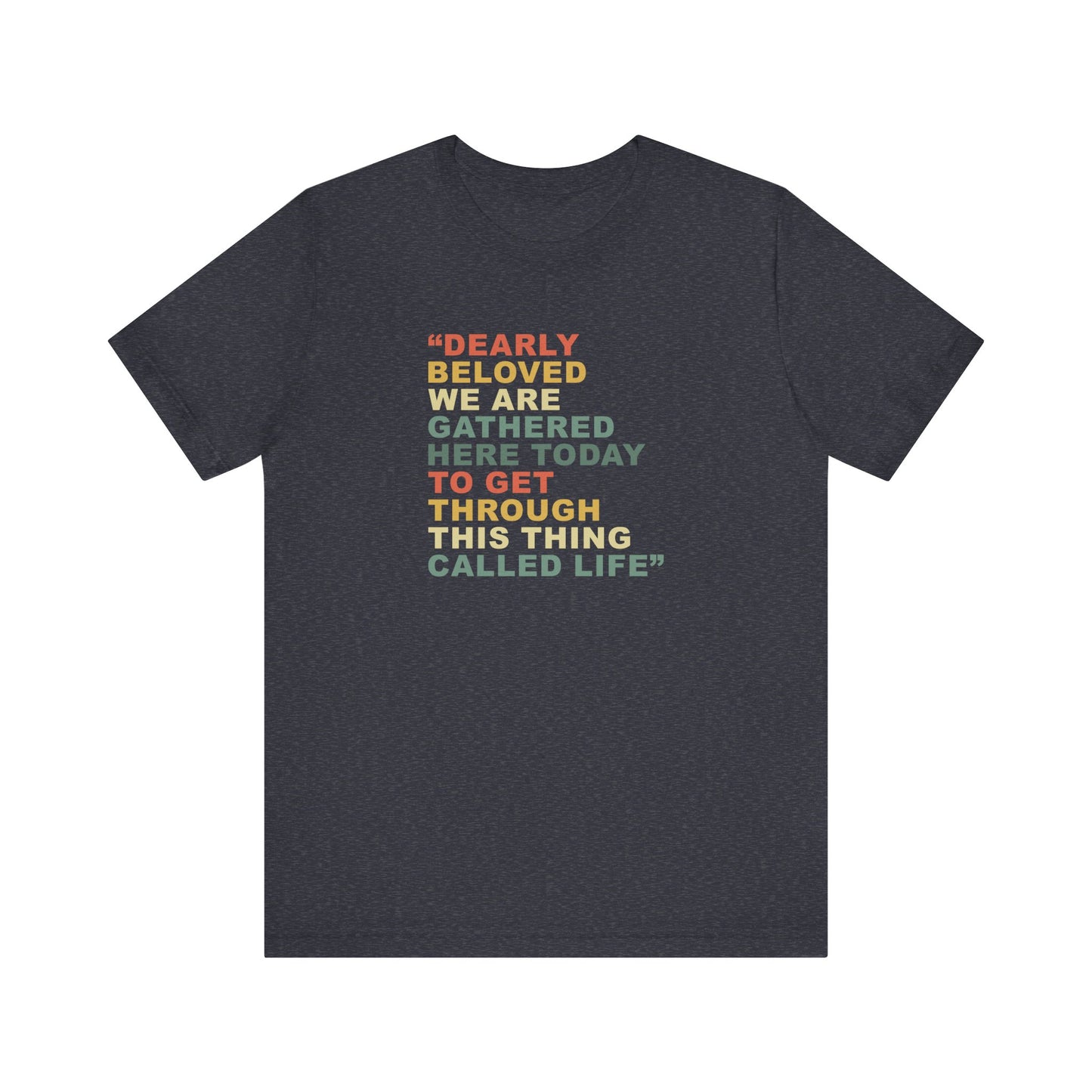 Dearly Beloved Prince Lyric Inspired Tee - Goateez Style