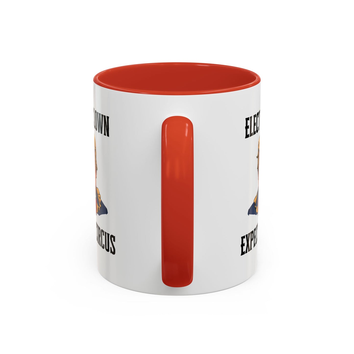 Elect a Clown, Expect a Circus - Funny Political Coffee Mug (11oz) - Goateez Style