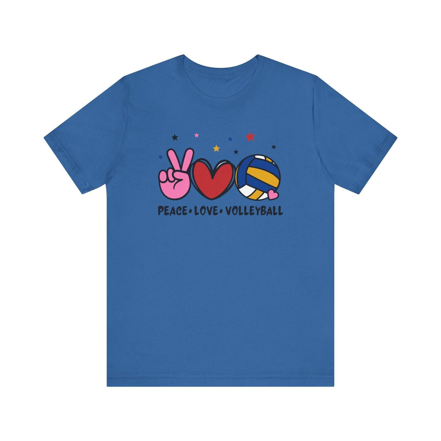 Peace Love Volleyball T-Shirt - Goateez Style