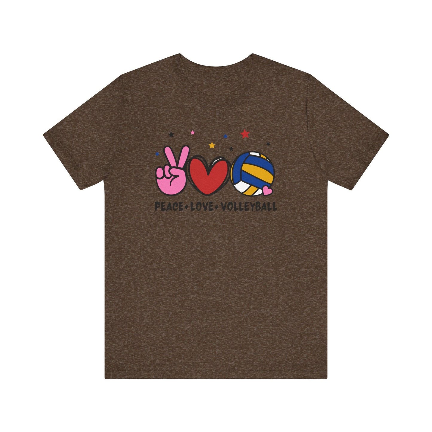 Peace Love Volleyball T-Shirt - Goateez Style