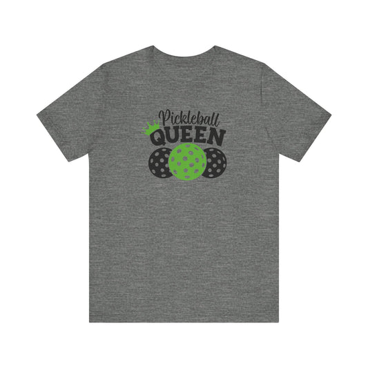 Pickleball Queen T-Shirt - Fun Pickleball Graphic Tee for Women - Goateez Style